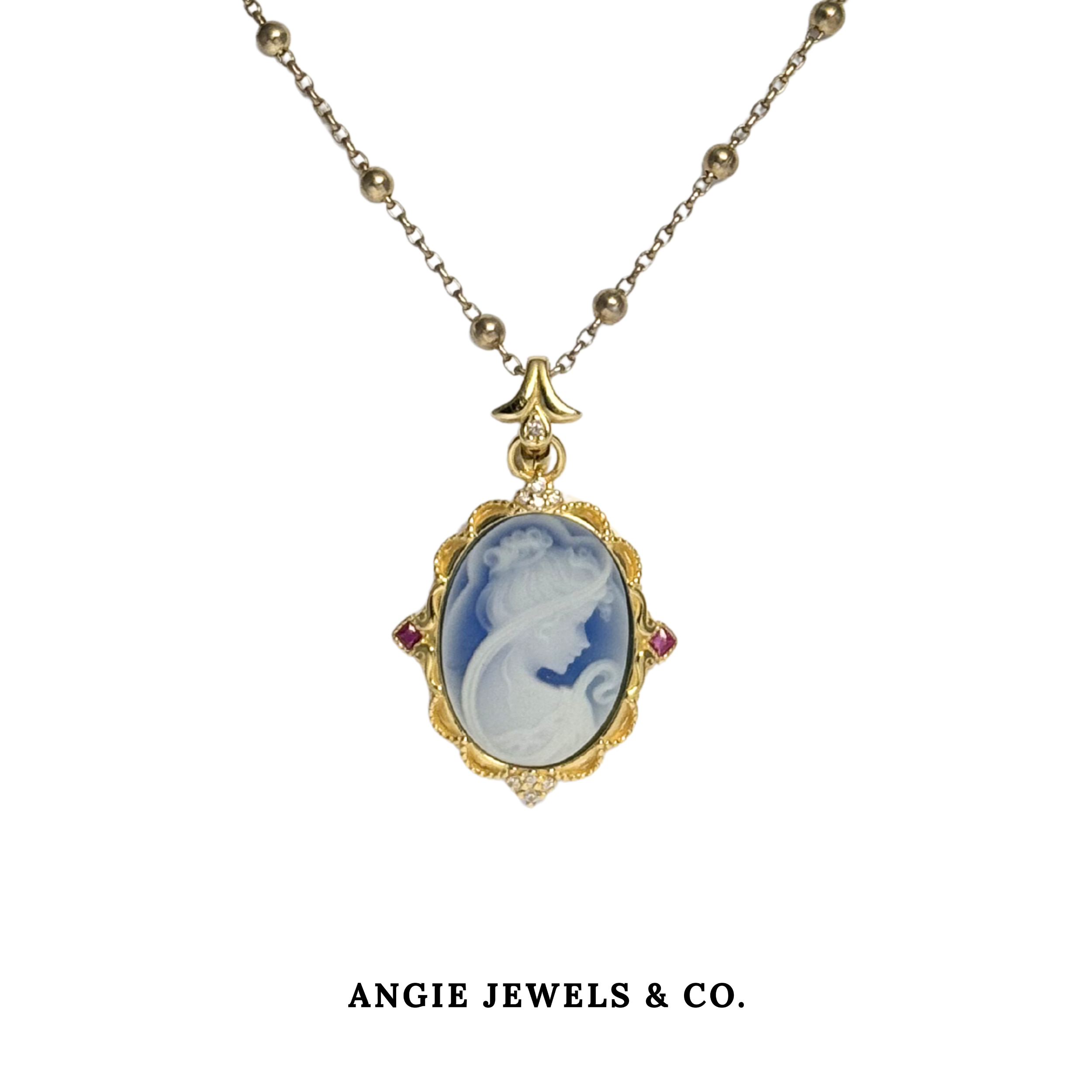 Royal Belle Cameo Pendant S925