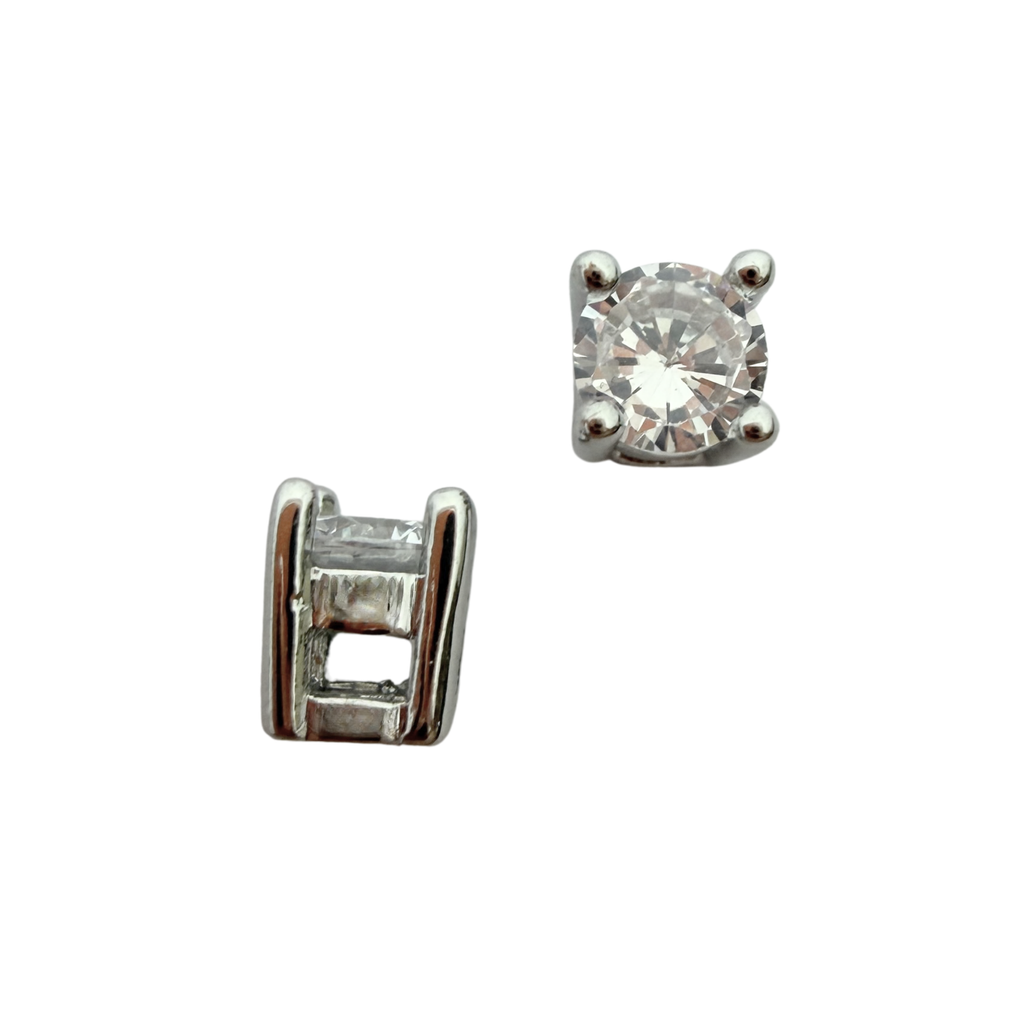 Premium Rhinestone Spacer with Zircon 4mm