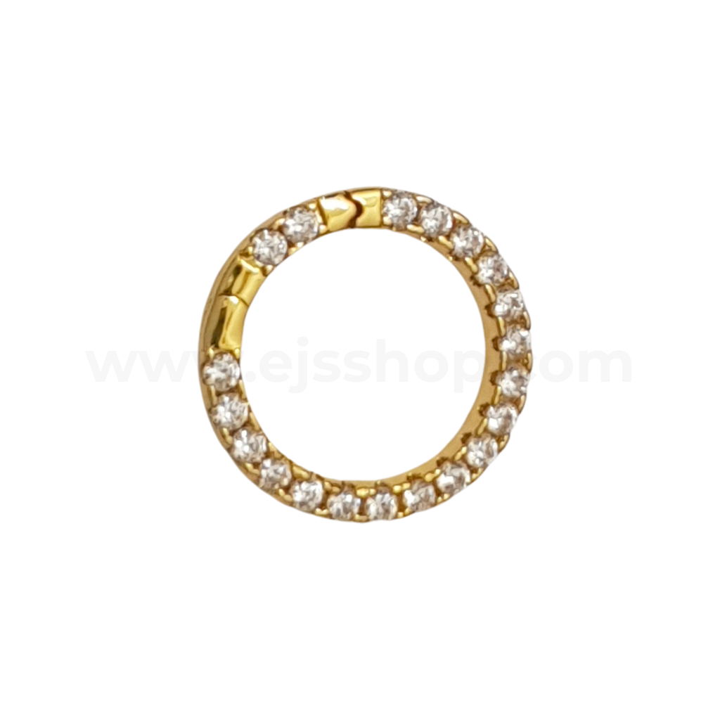 Single Side Bling Push Clip Enhancer 19mm