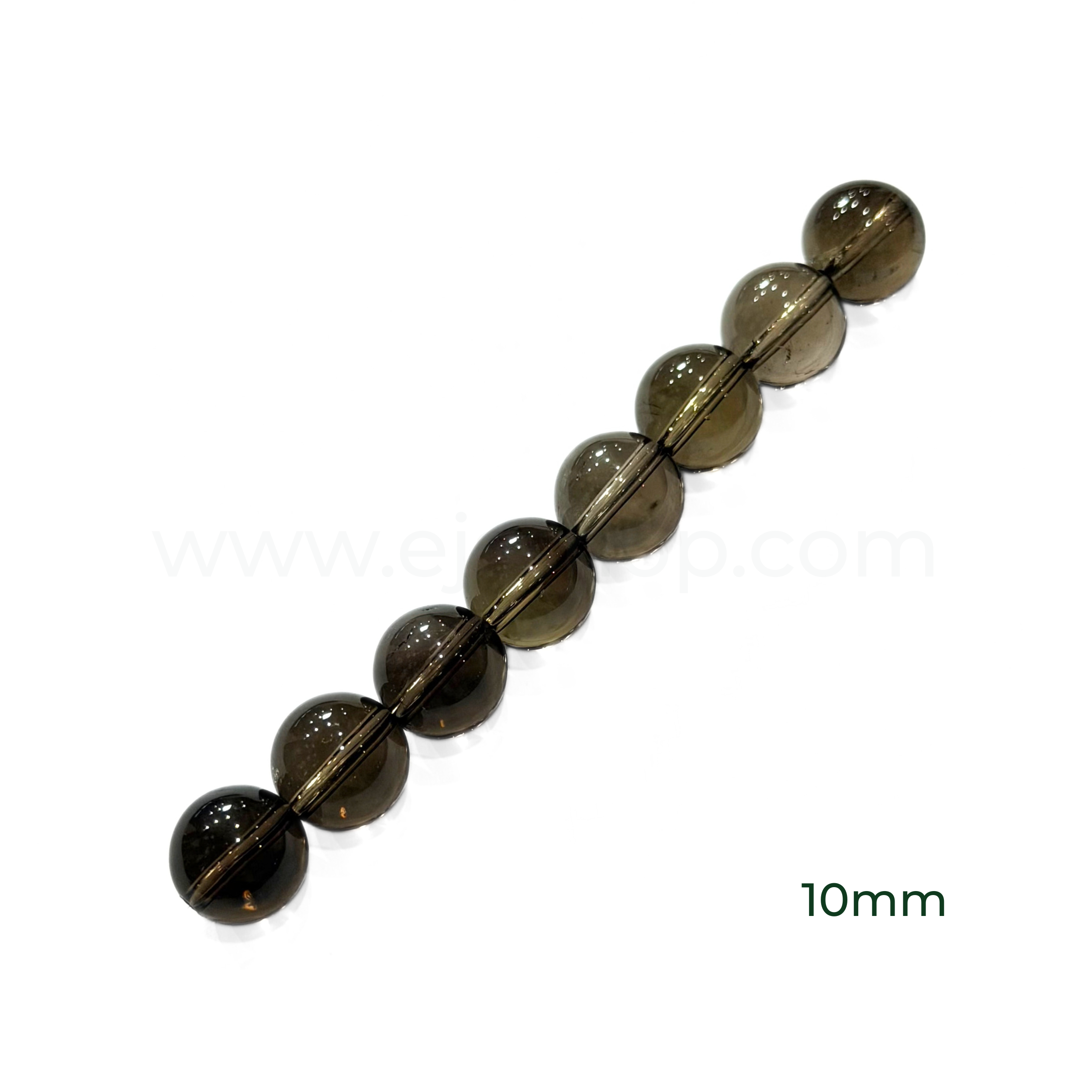 Round Smokey Quartz 6mm, 8mm, 10mm