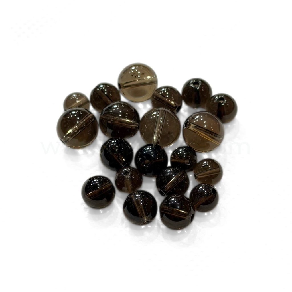 Round Smokey Quartz 6mm, 8mm, 10mm