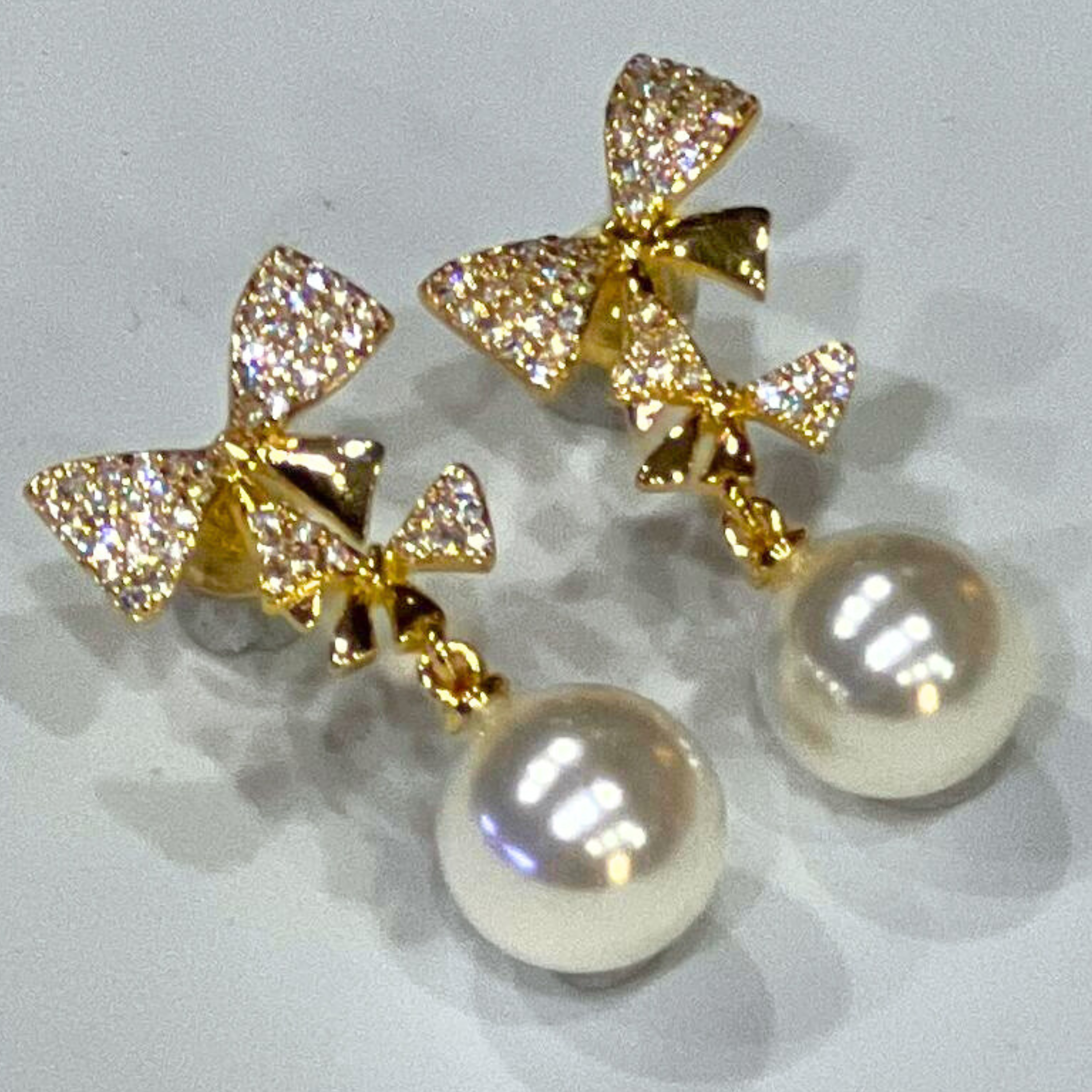 Stacey Dua Ribbon Earrings