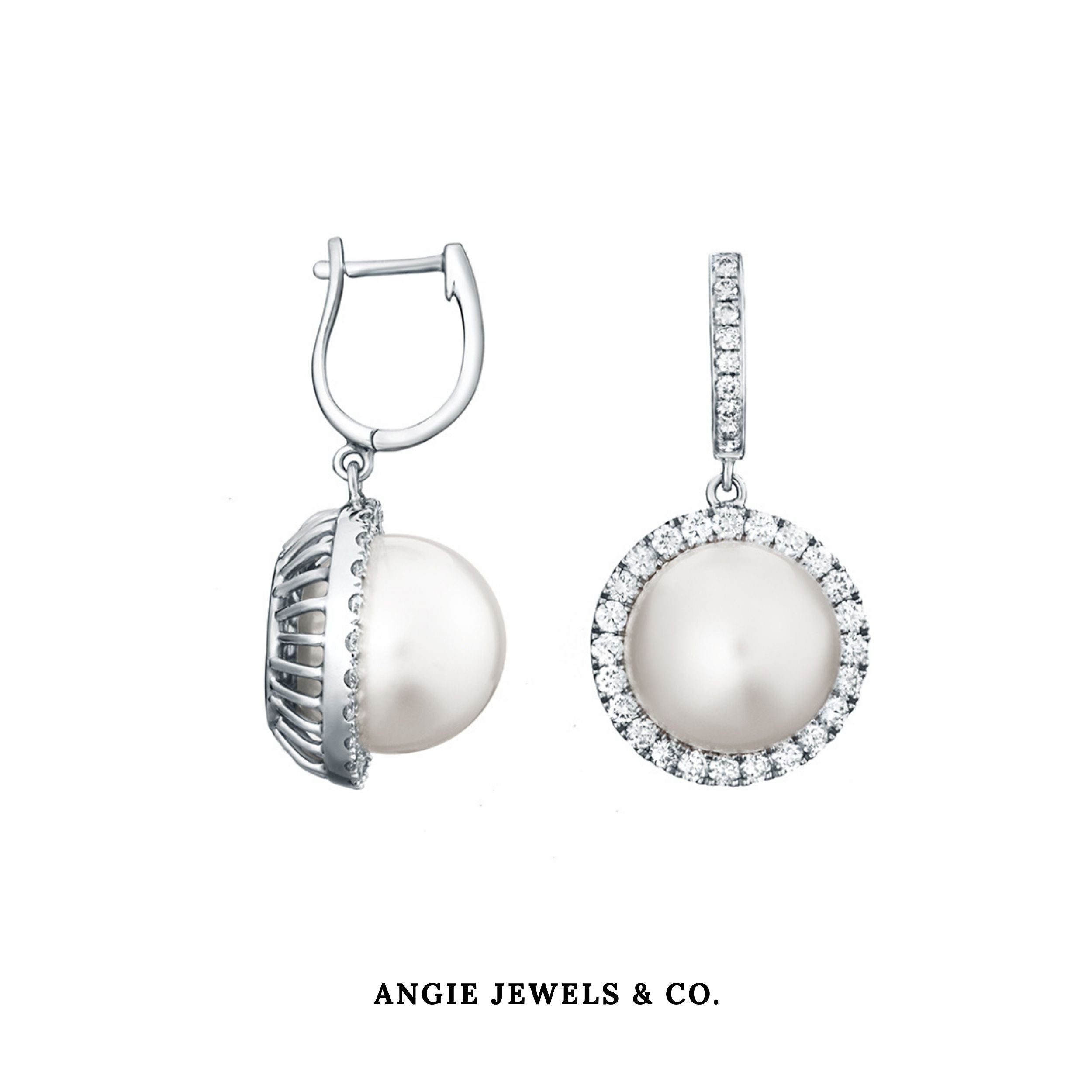 18K White Gold 12mm South Sea Pearl & Diamond Starry Earrings

Starry Freshwater Pearl & Diamond Earrings
