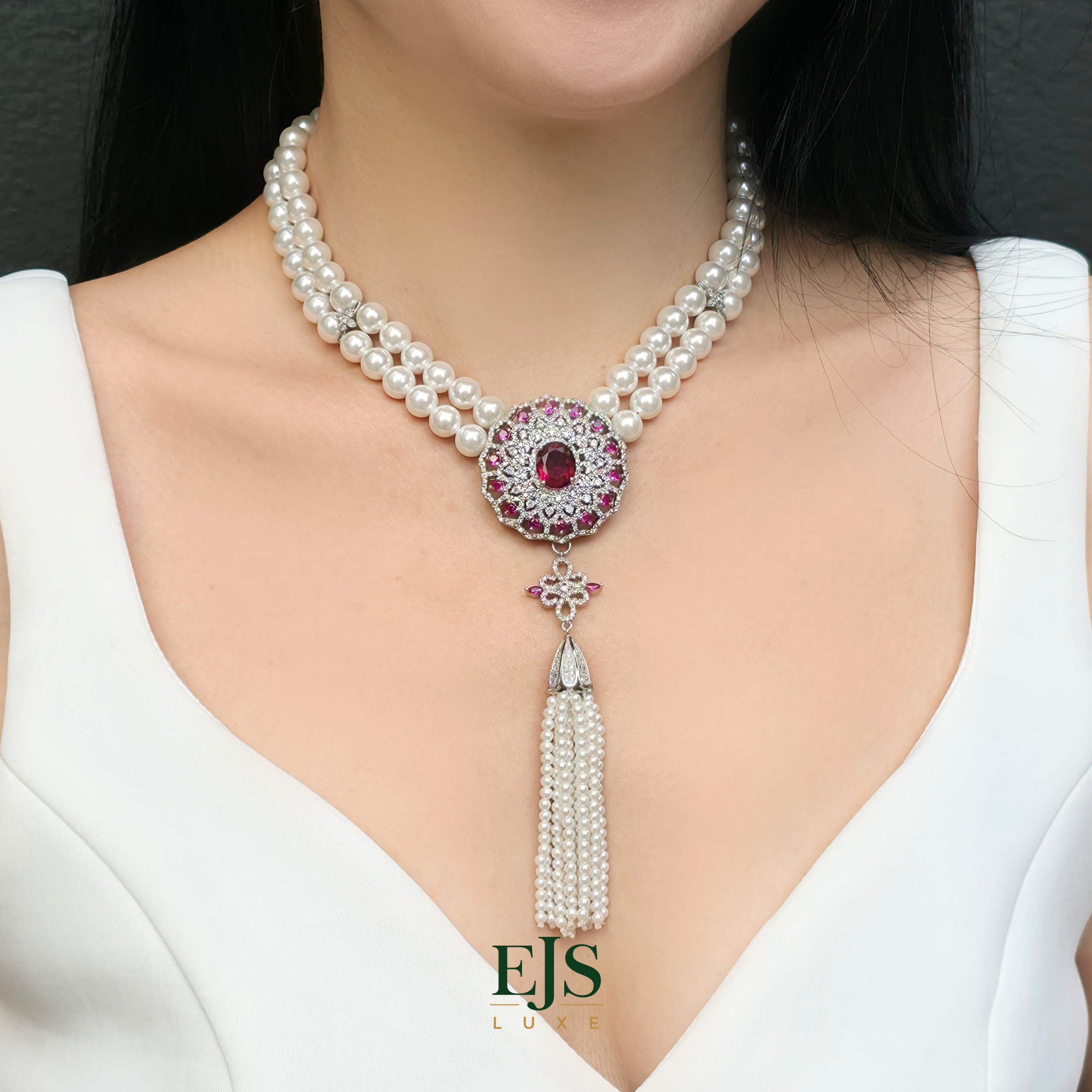 Sunflower Shell Pearl Luxe Workshop