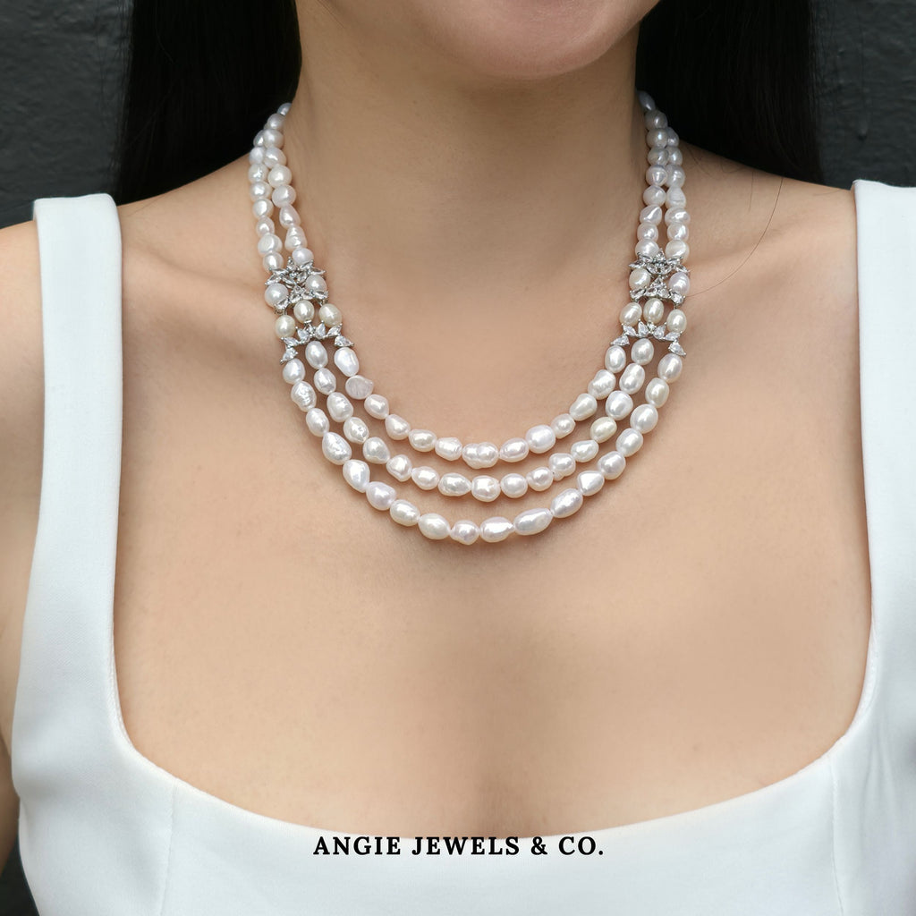 Swan Freshwater Pearl Necklace