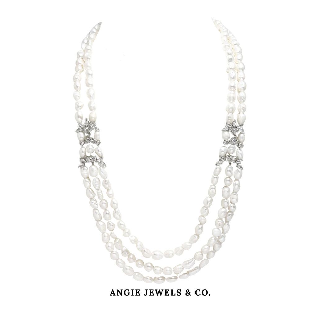 Swan Freshwater Pearl Necklace