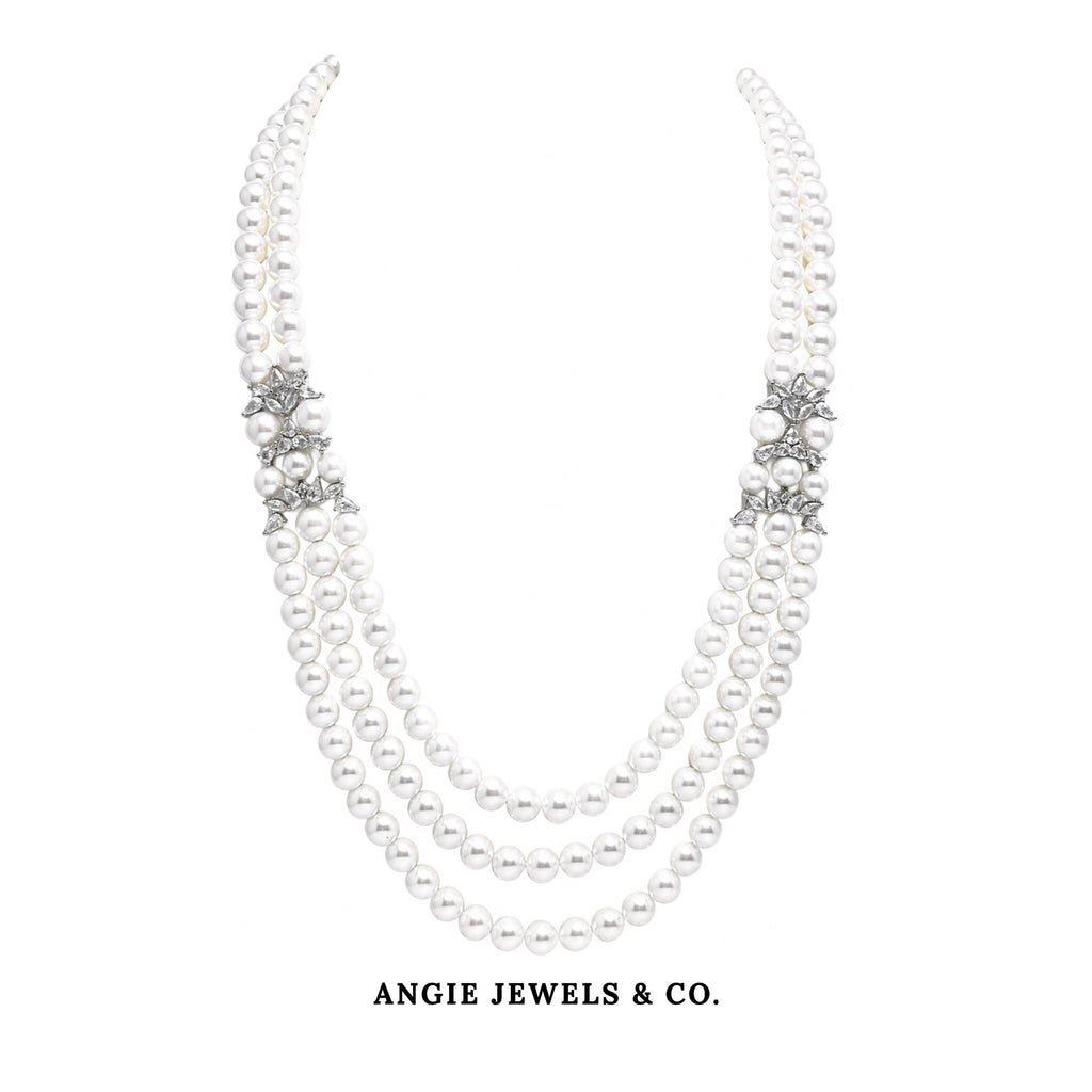 Swan Shell Pearl Necklace