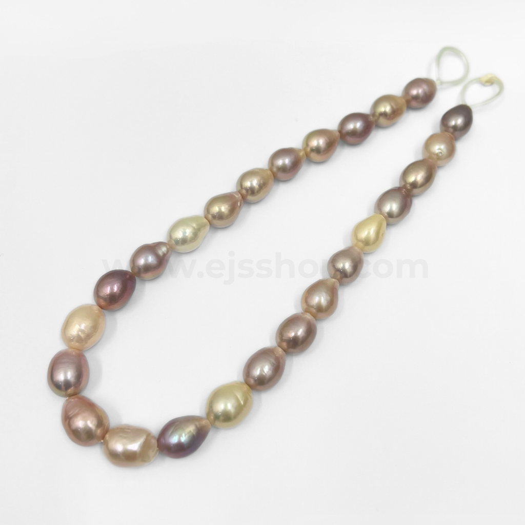 Pastel Teardrop 12mm - 14mm Grade A Freshwater Pearls