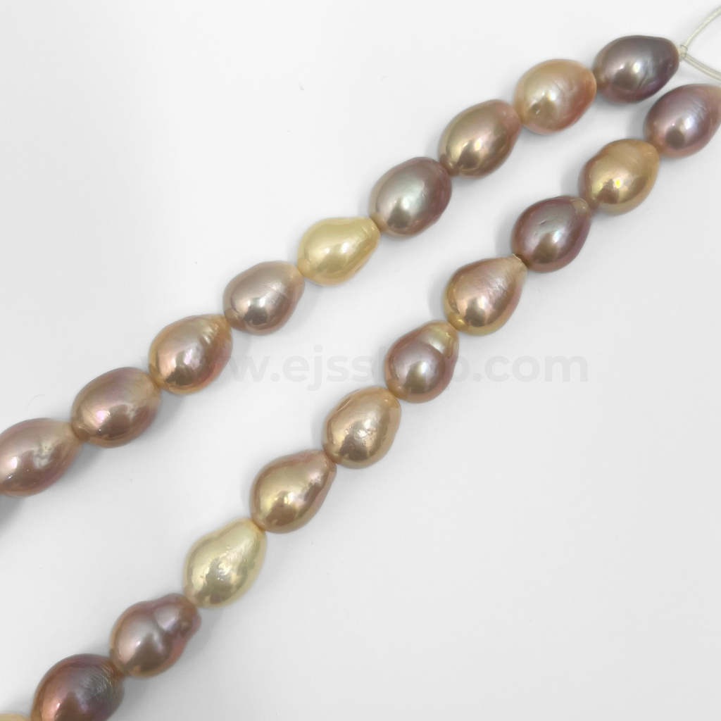 Pastel Teardrop 12mm - 14mm Grade A Freshwater Pearls