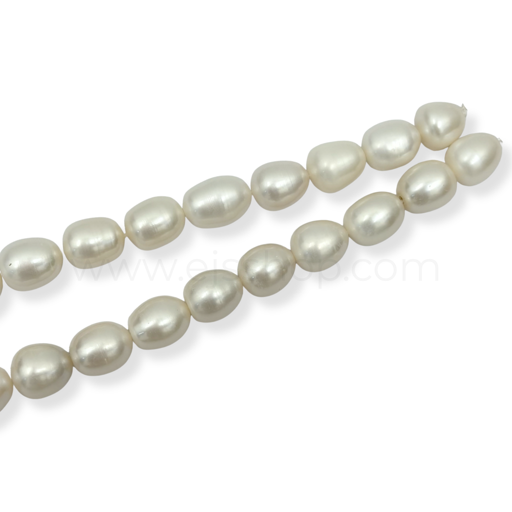 Teardrop White 11mm - 13.5mm Grade AA Freshwater Pearl