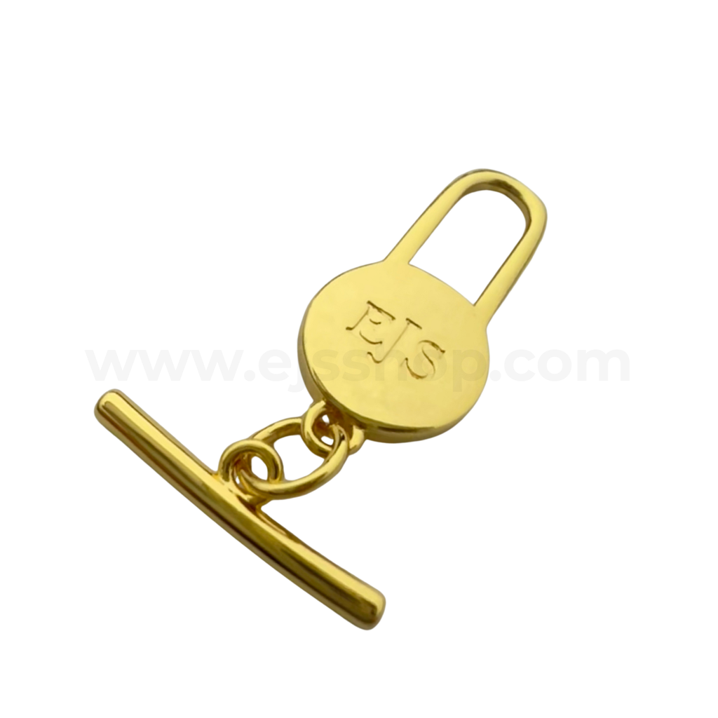 Toggle Shell Clover Gold