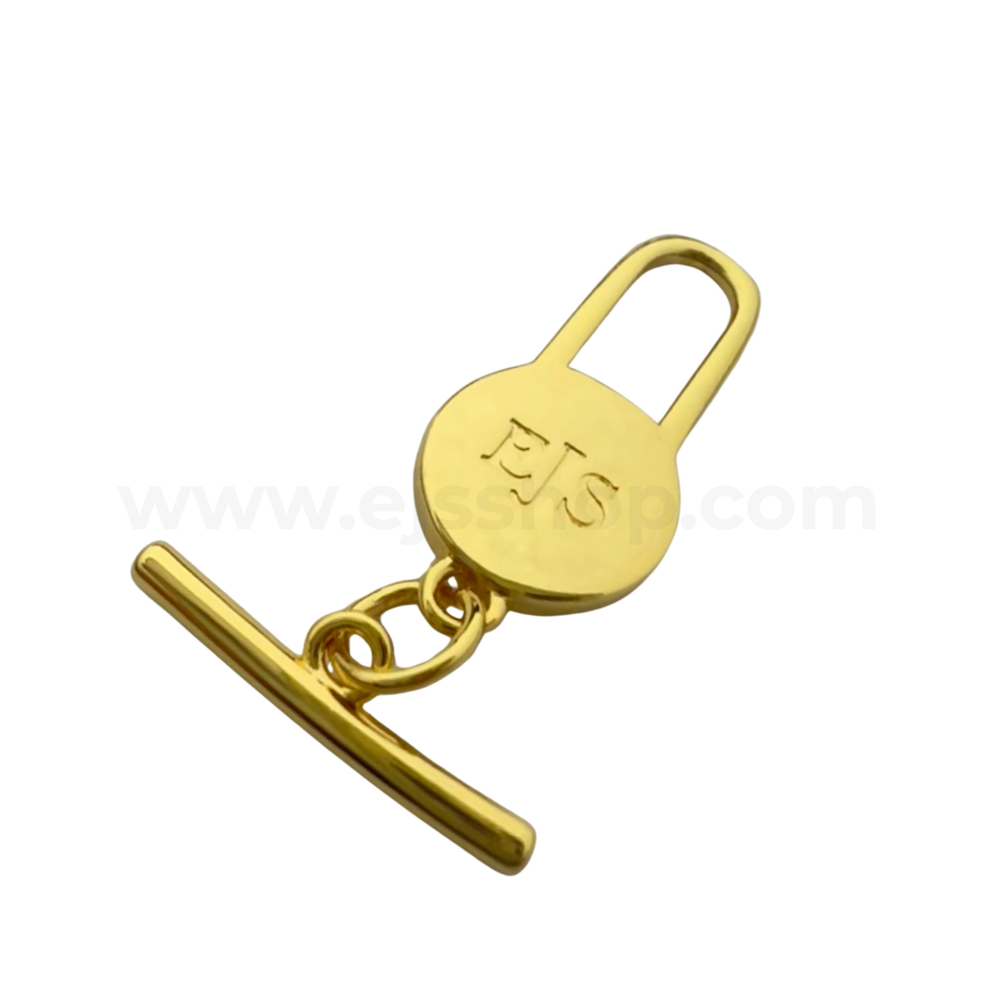 Toggle Shell Clover Gold