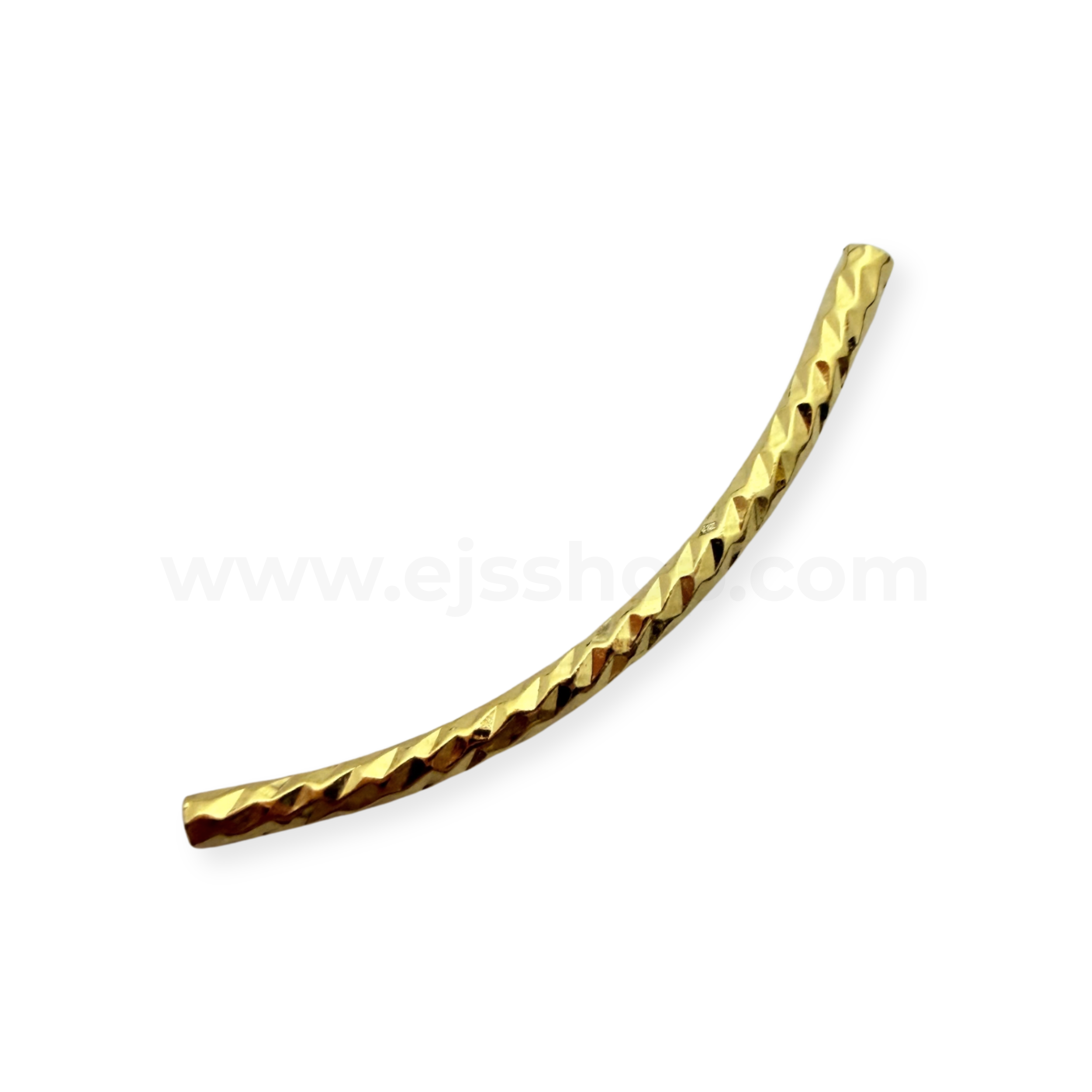 C Curve Tube Spacer Gold 20mm