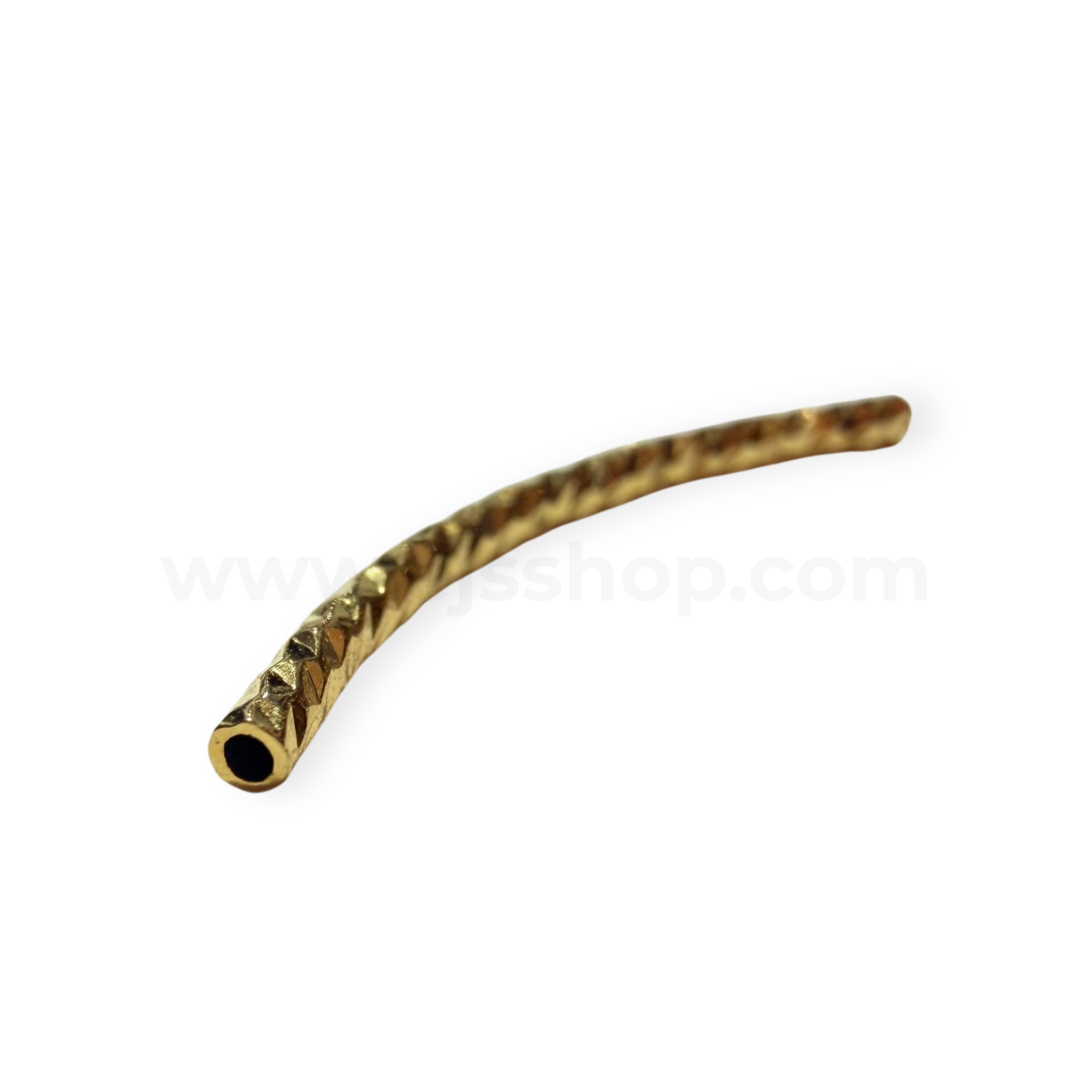 C Curve Tube Spacer Gold 20mm
