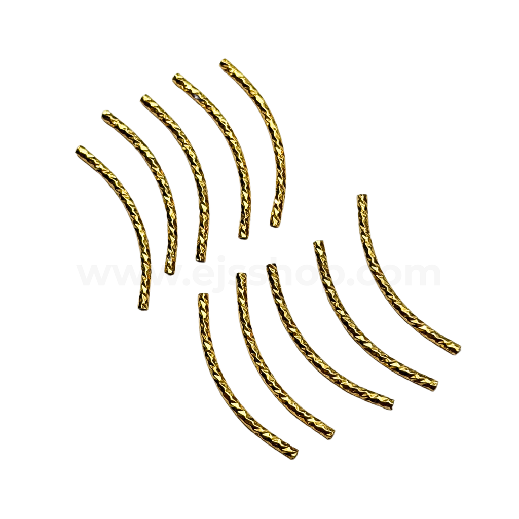 C Curve Tube Spacer Gold 20mm