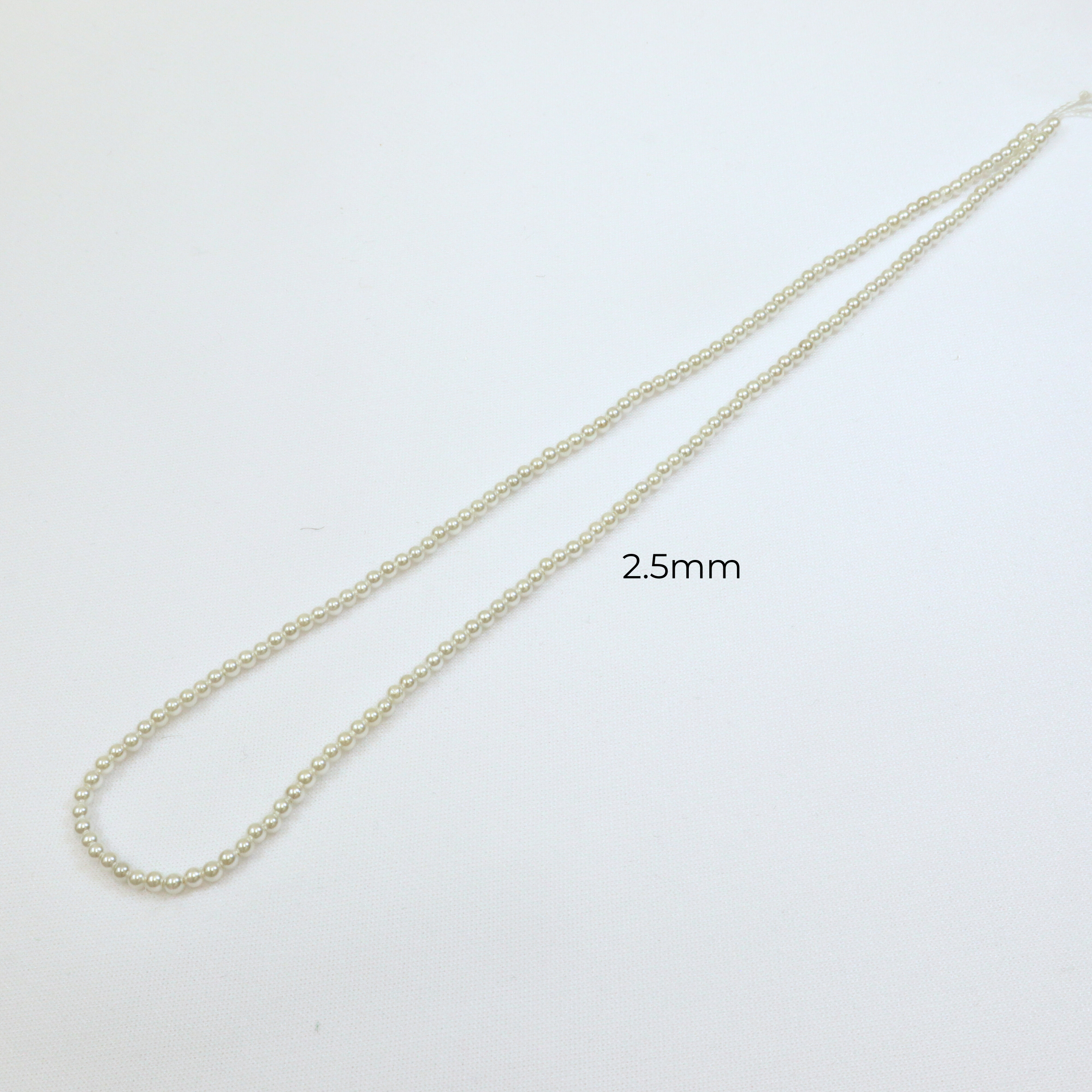 White Round Shell Pearl