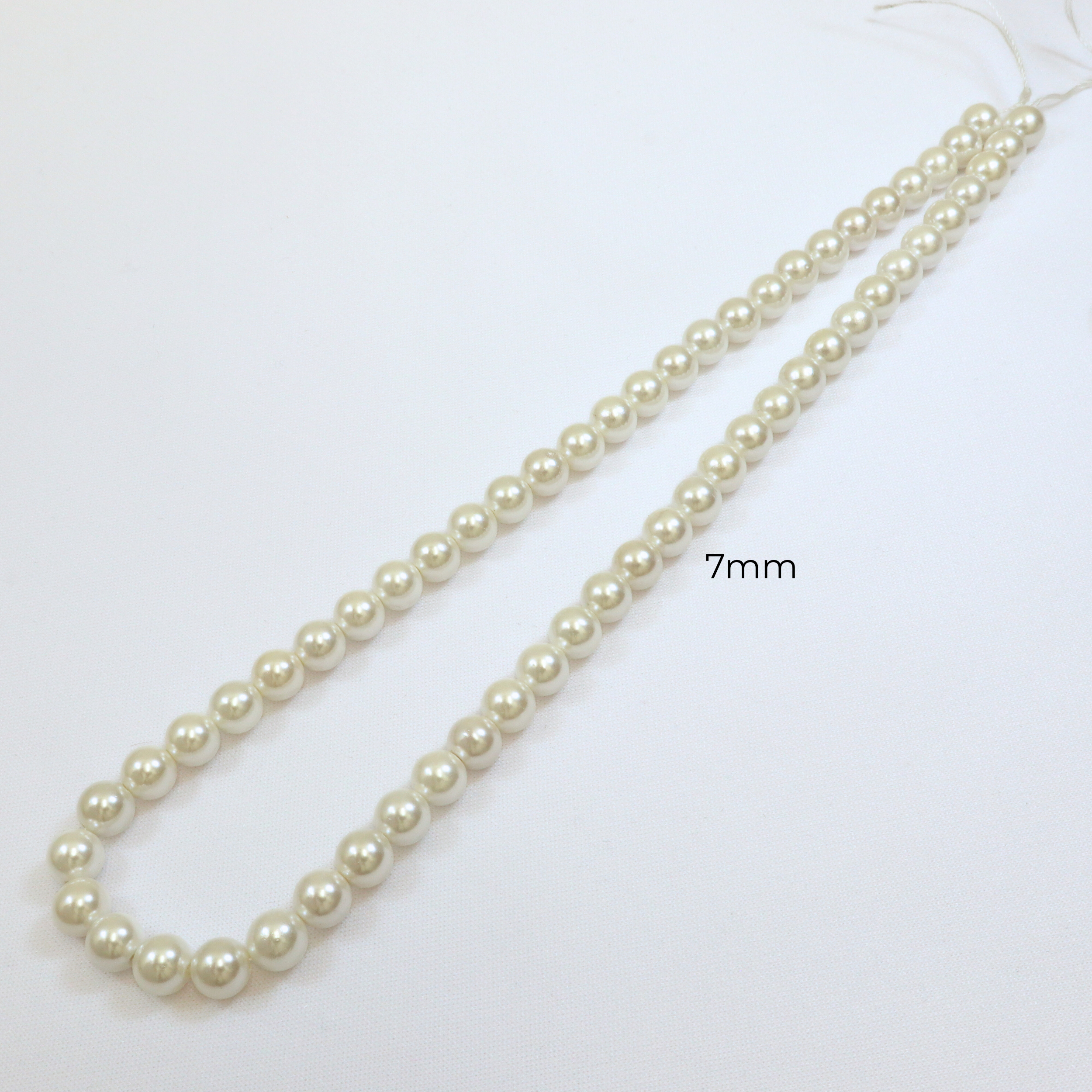 White Round Shell Pearl
