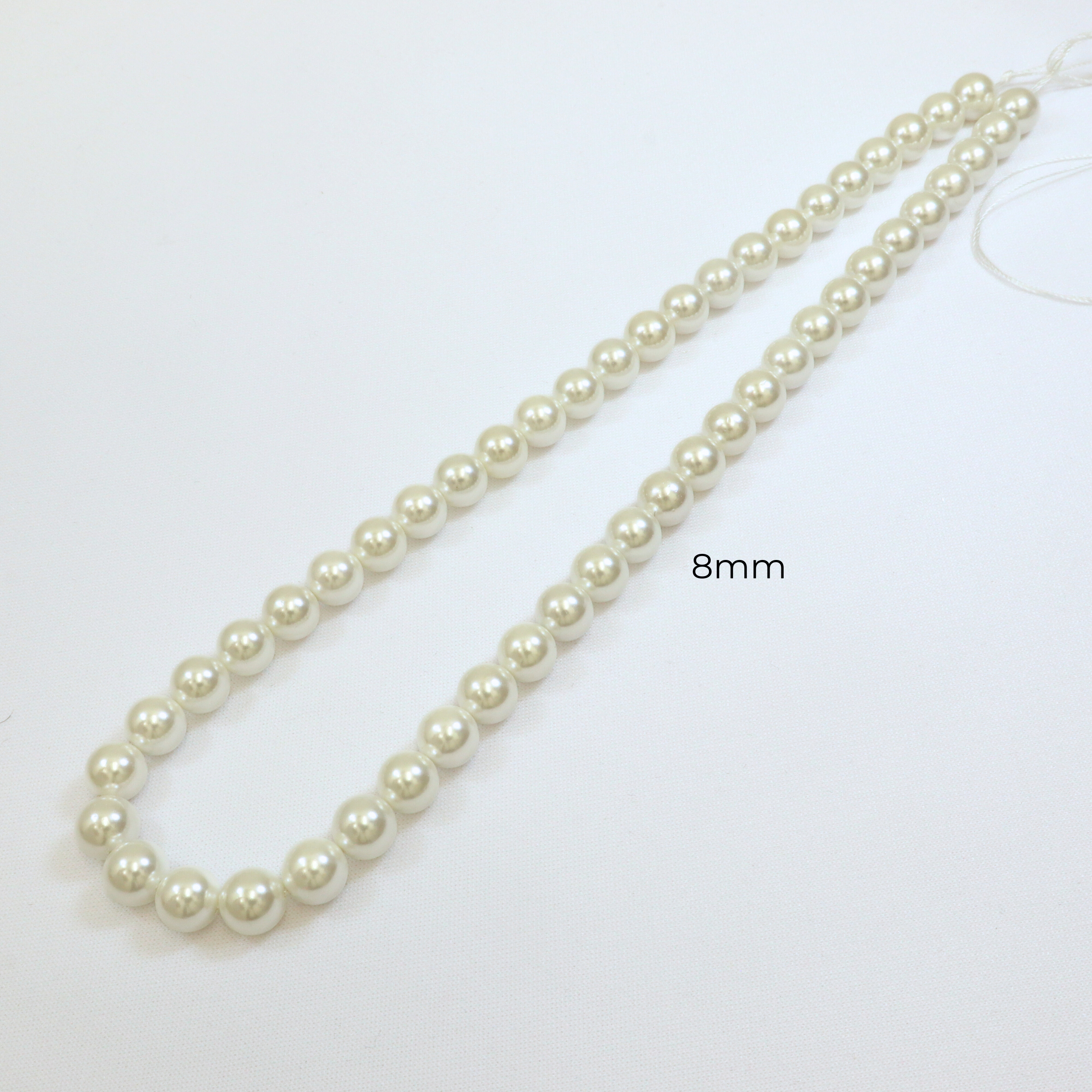 White Round Shell Pearl