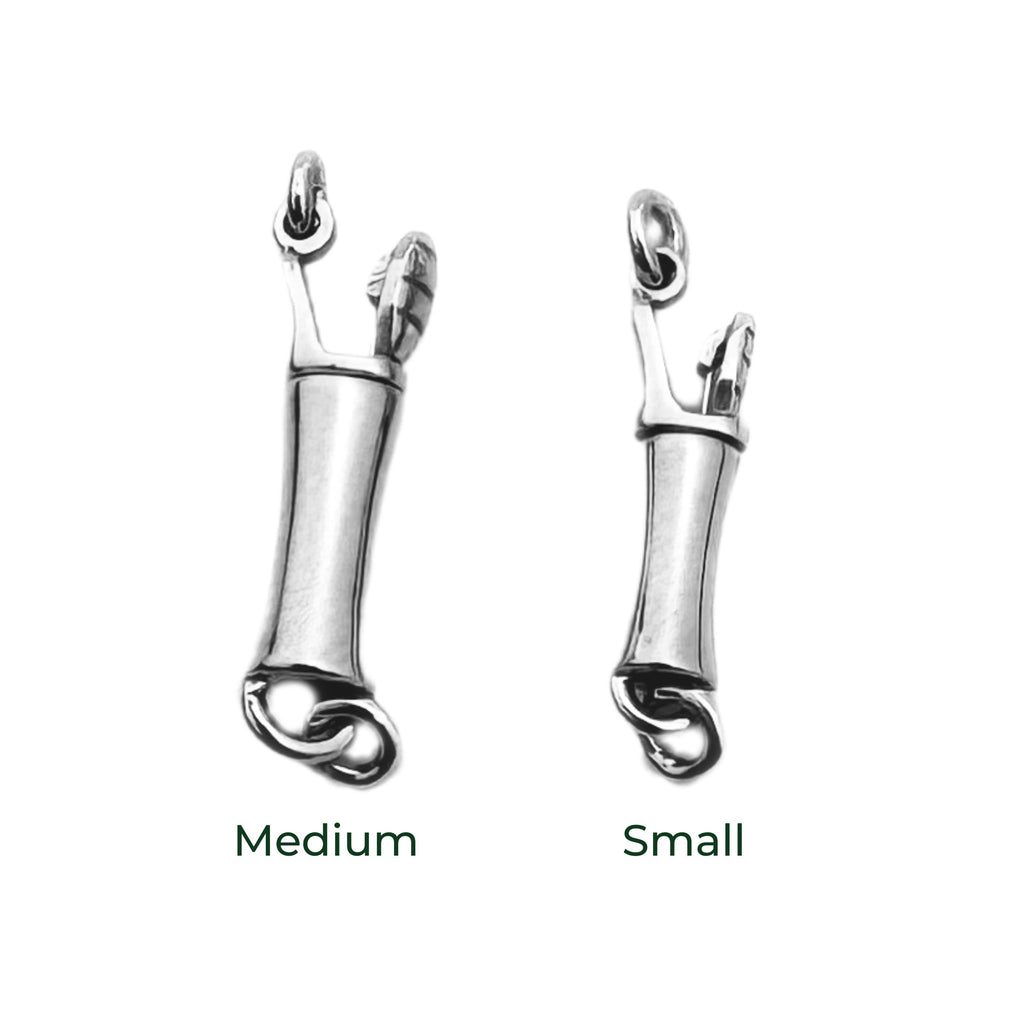 Y Clasp in Sterling Silver 925