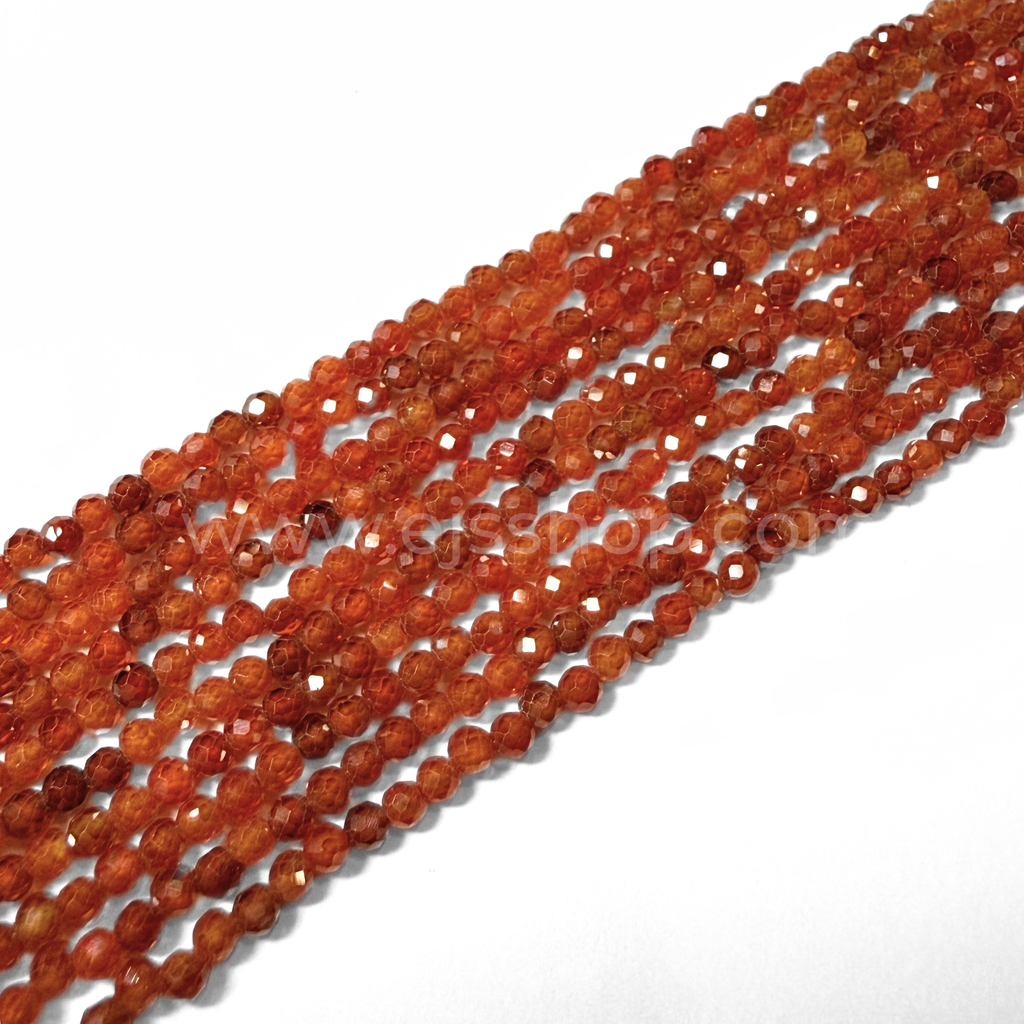Zircon Dark Orange 2mm