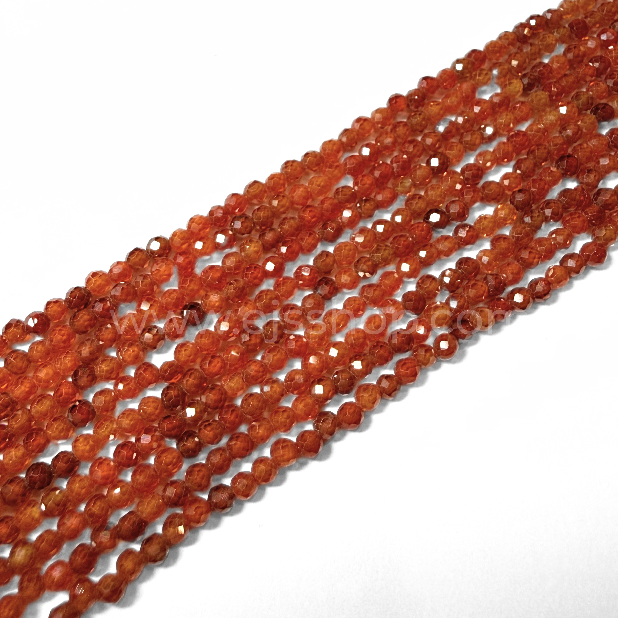 Zircon Dark Orange 2mm
