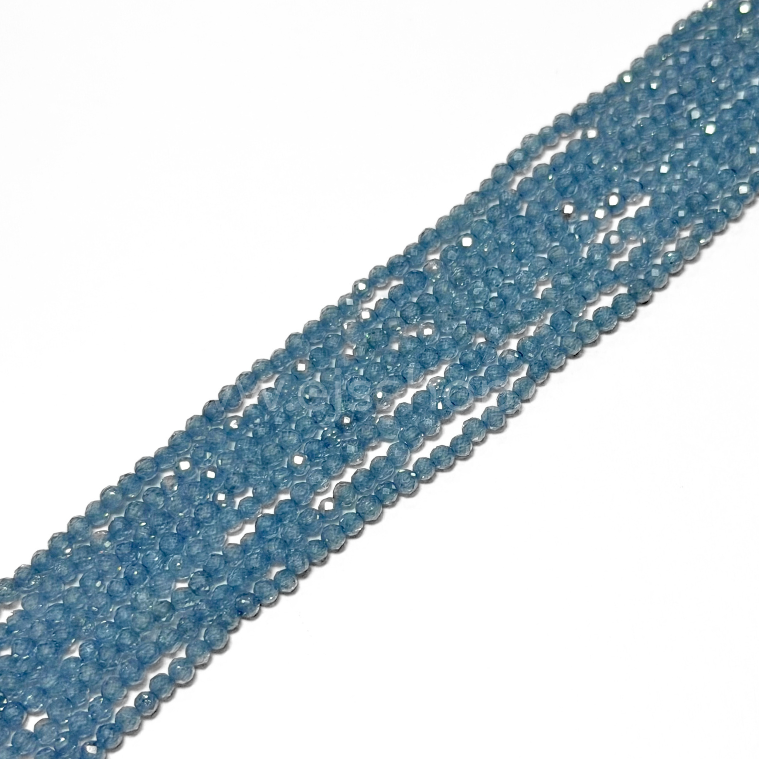 Zircon Dusty Blue 2mm