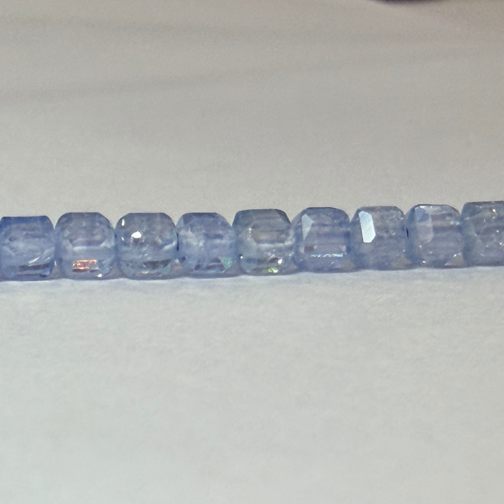 Zircon Cube Pastel Blue 3mmx3mm