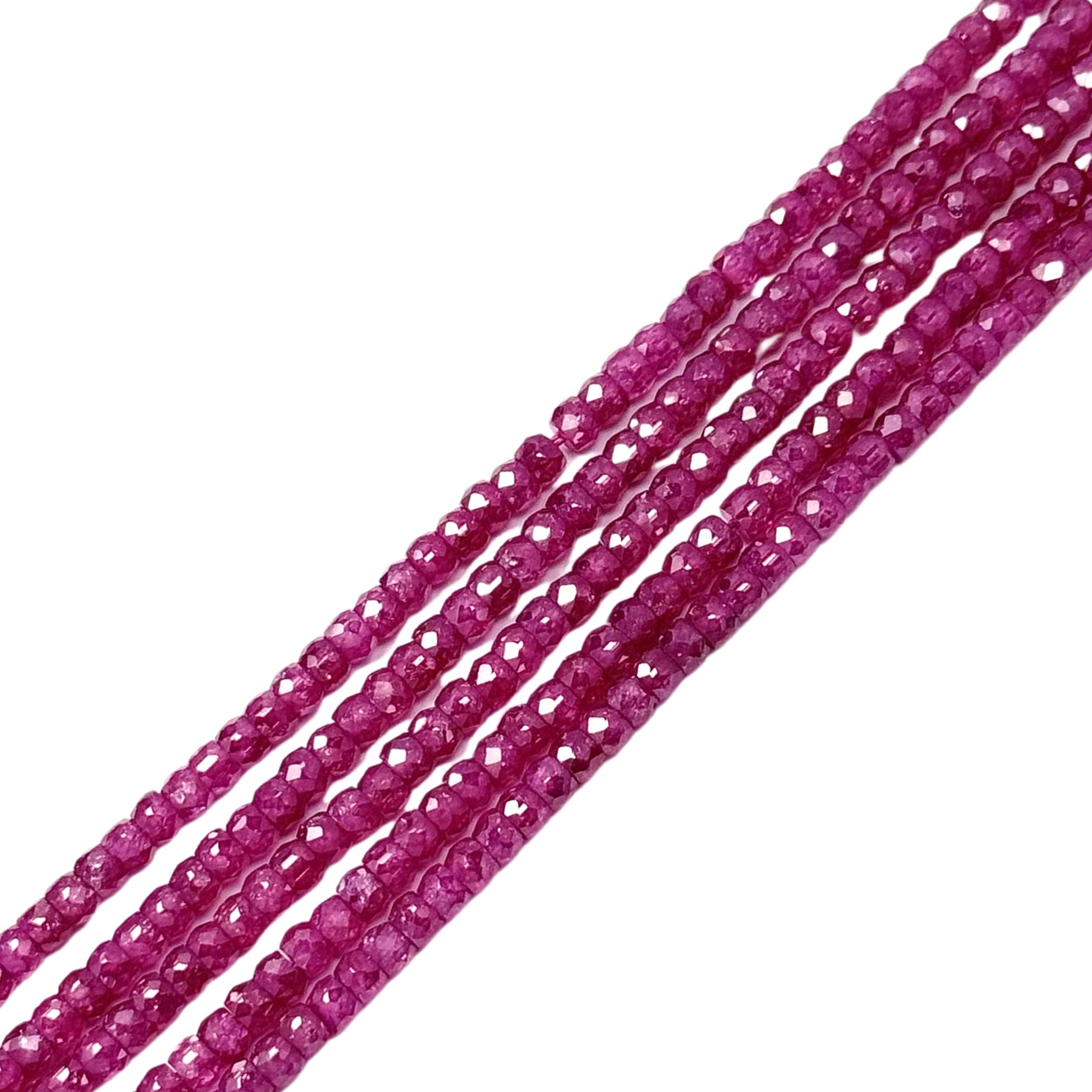 Zircon Premium-Sapphire Pink-2x3mm