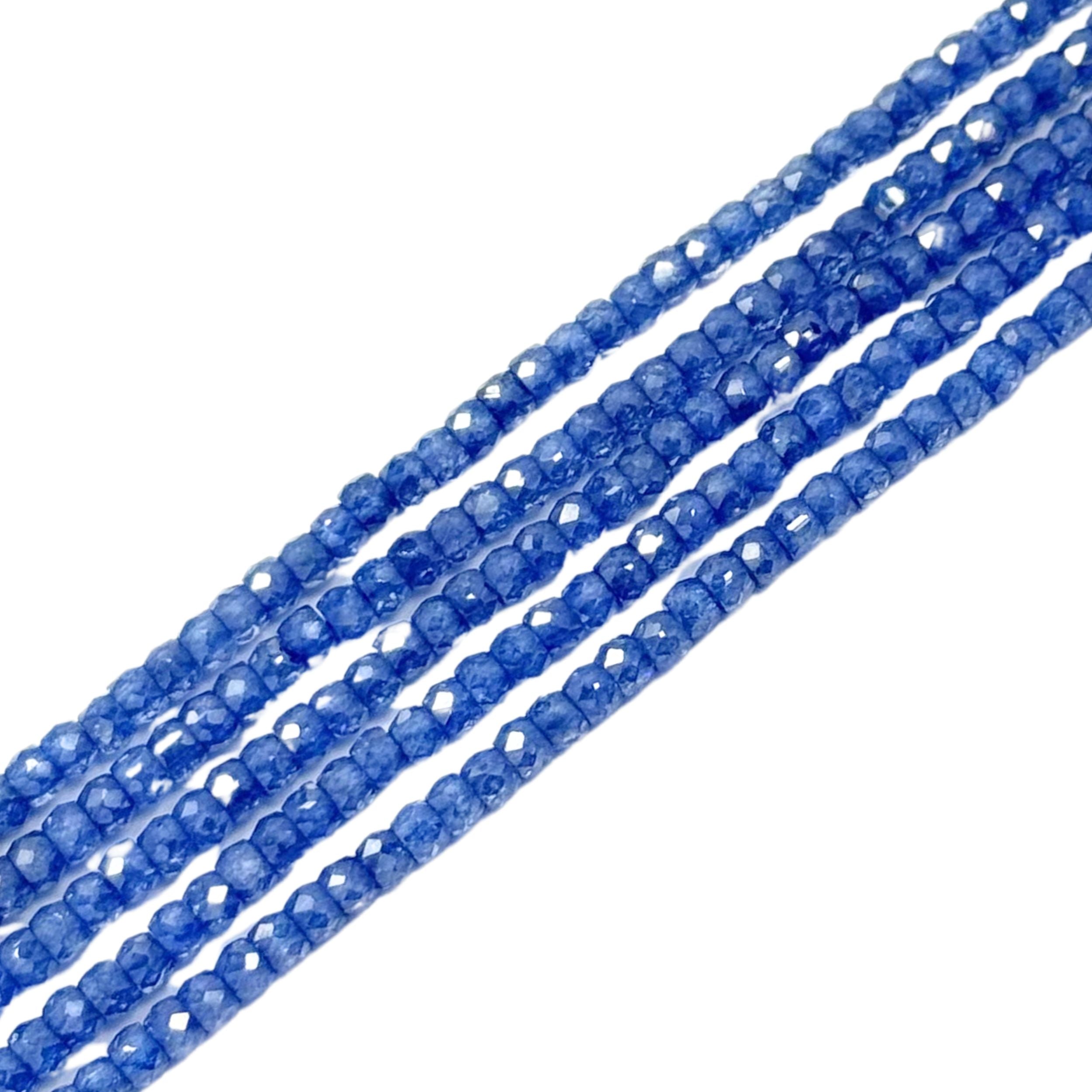 Zircon Premium-Sapphire Blue-2x3mm