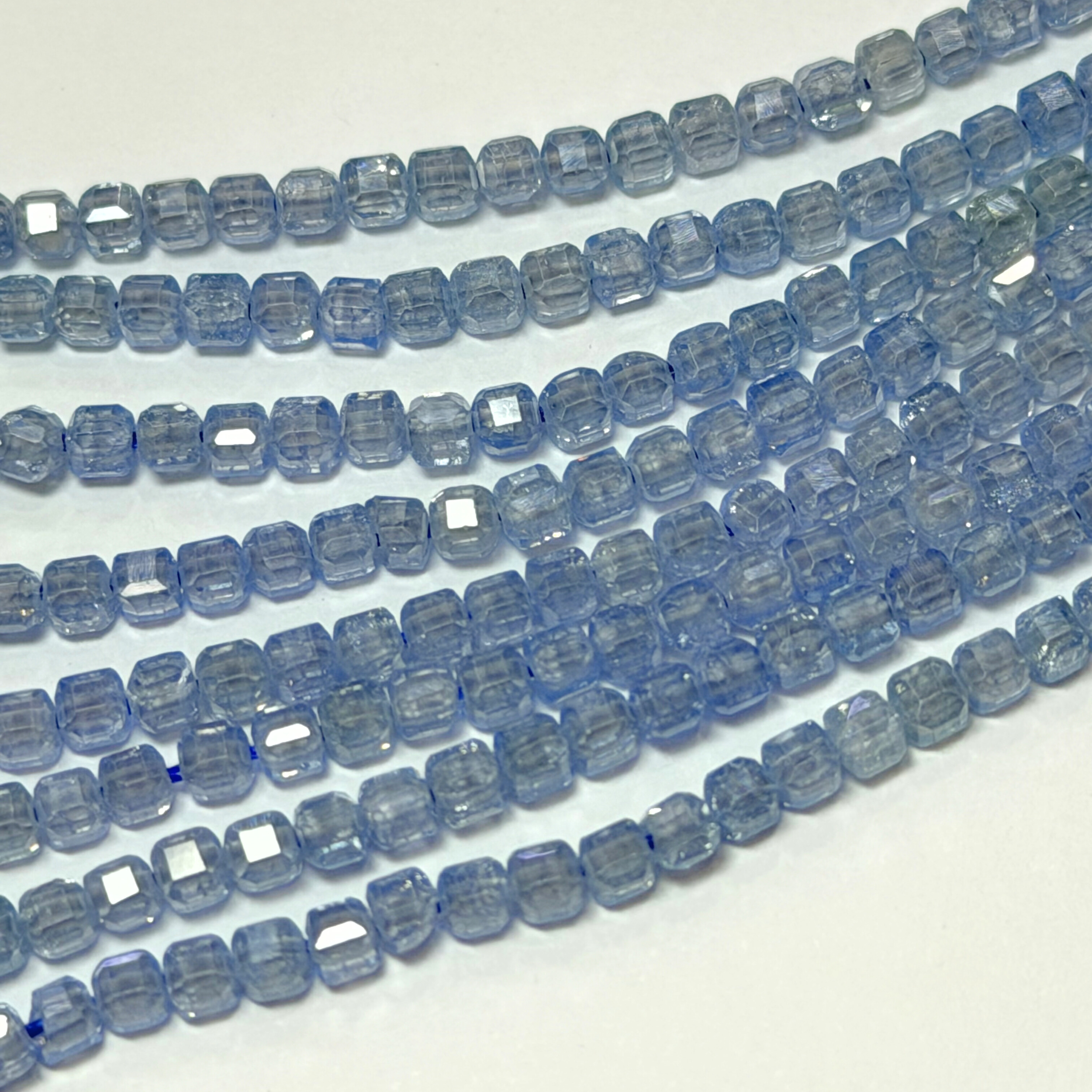 Zircon Cube Pastel Blue 3mmx3mm