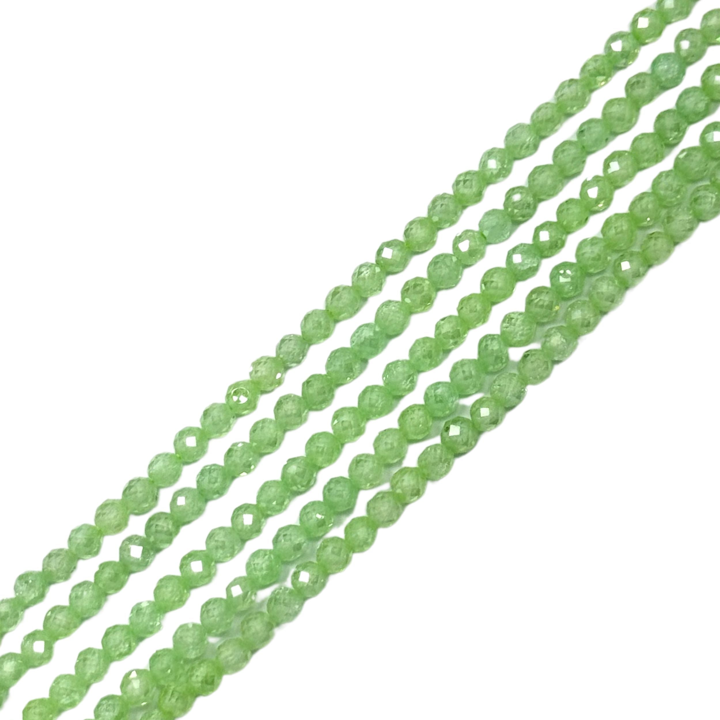 Zircon Shinning Apple Green 3mm