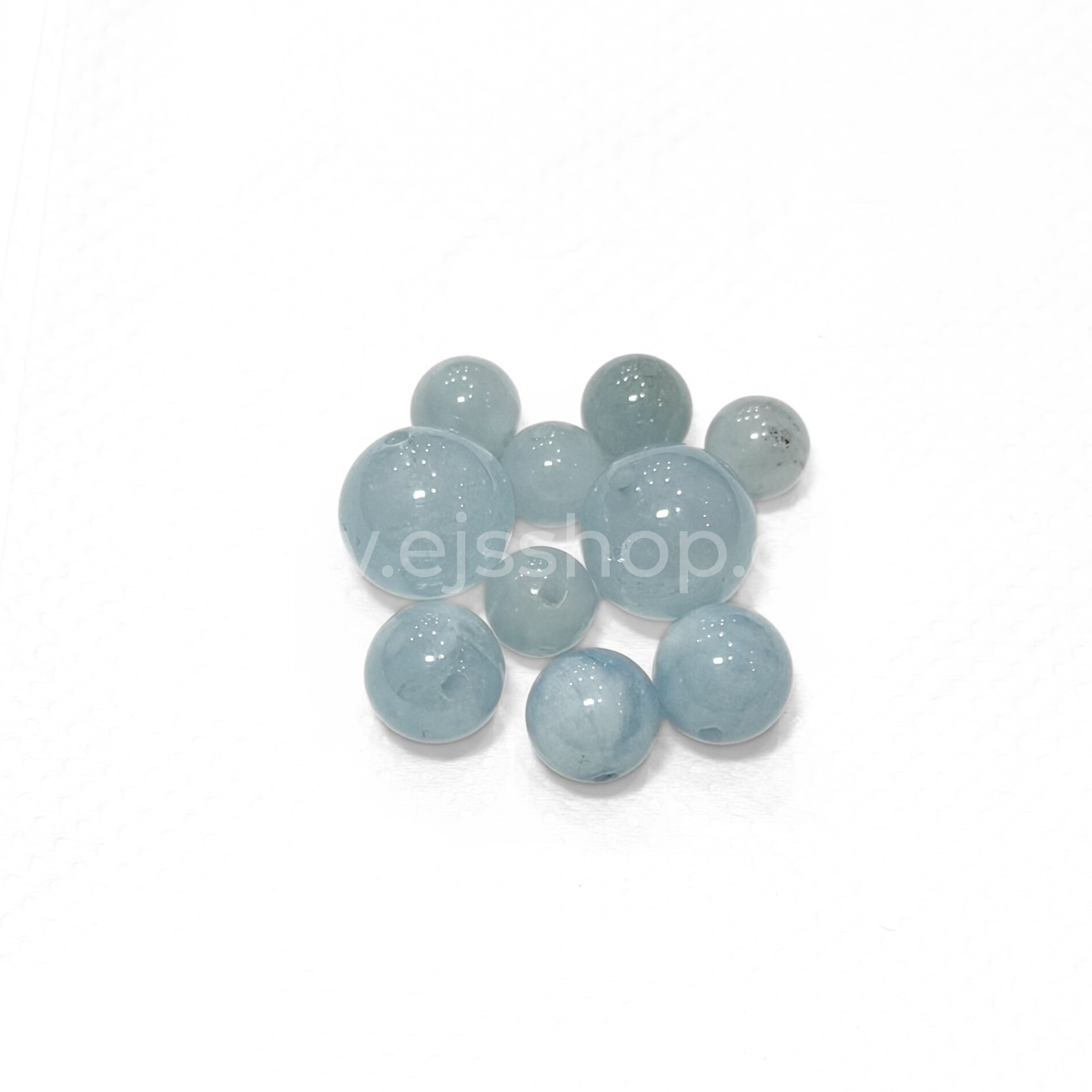 Round Aquamarine 8mm, 10mm