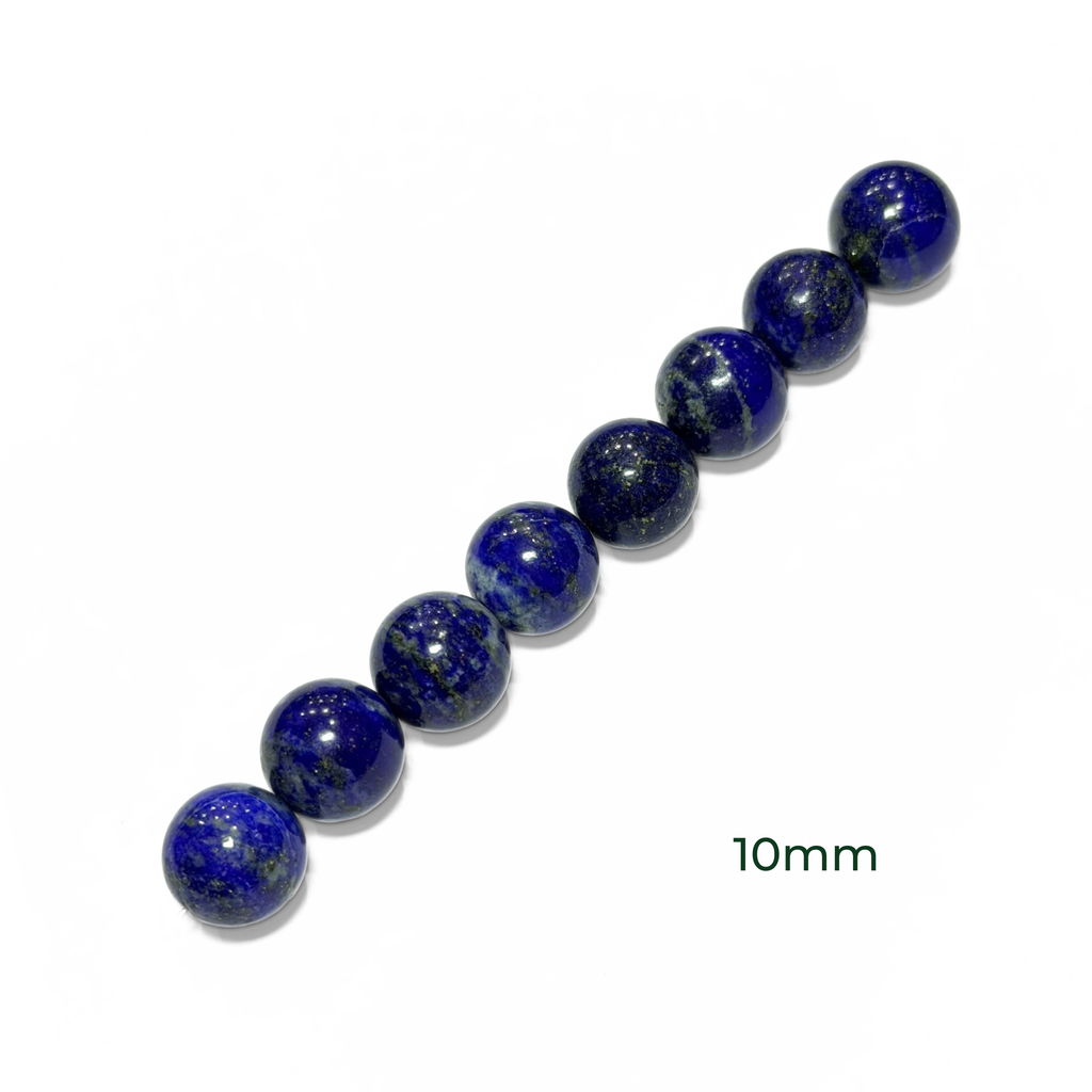 Round Lapis Lazuli 6mm, 8mm, 10mm