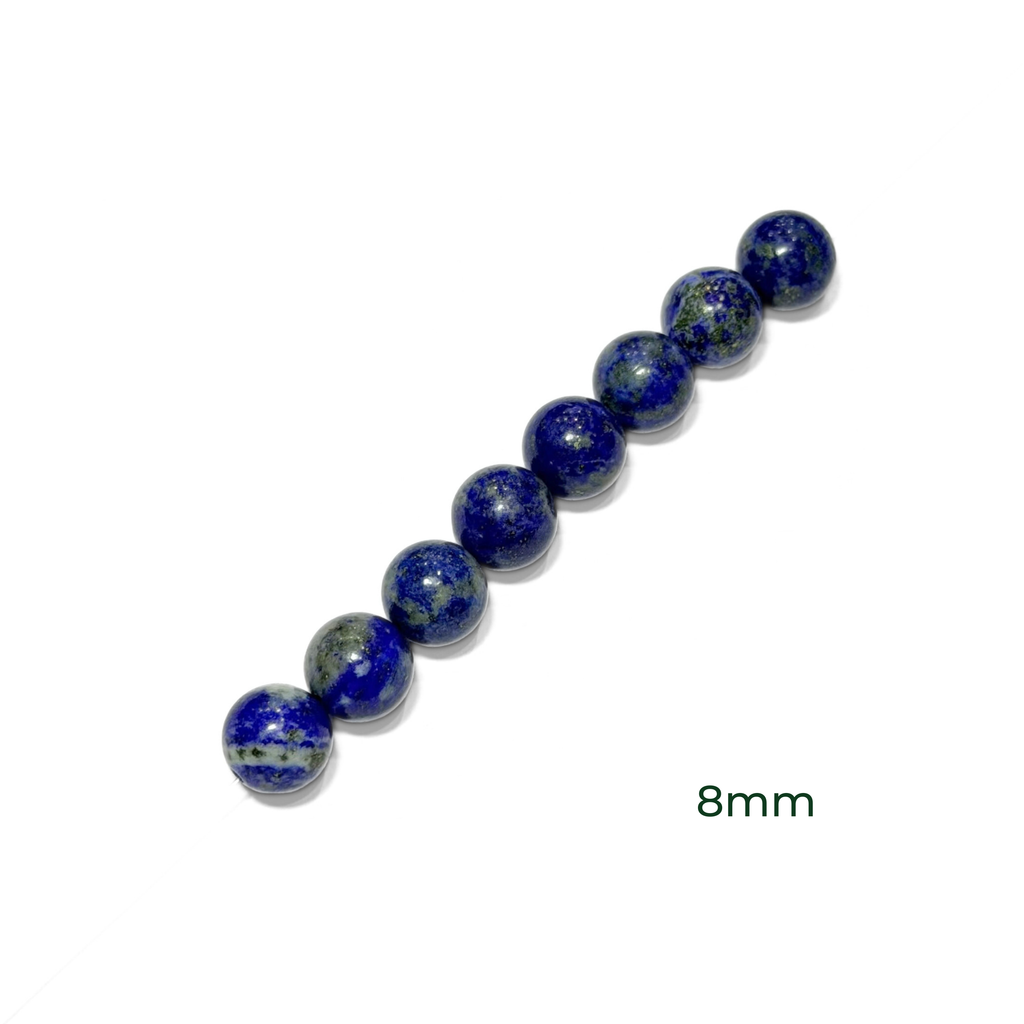 Round Lapis Lazuli 6mm, 8mm, 10mm