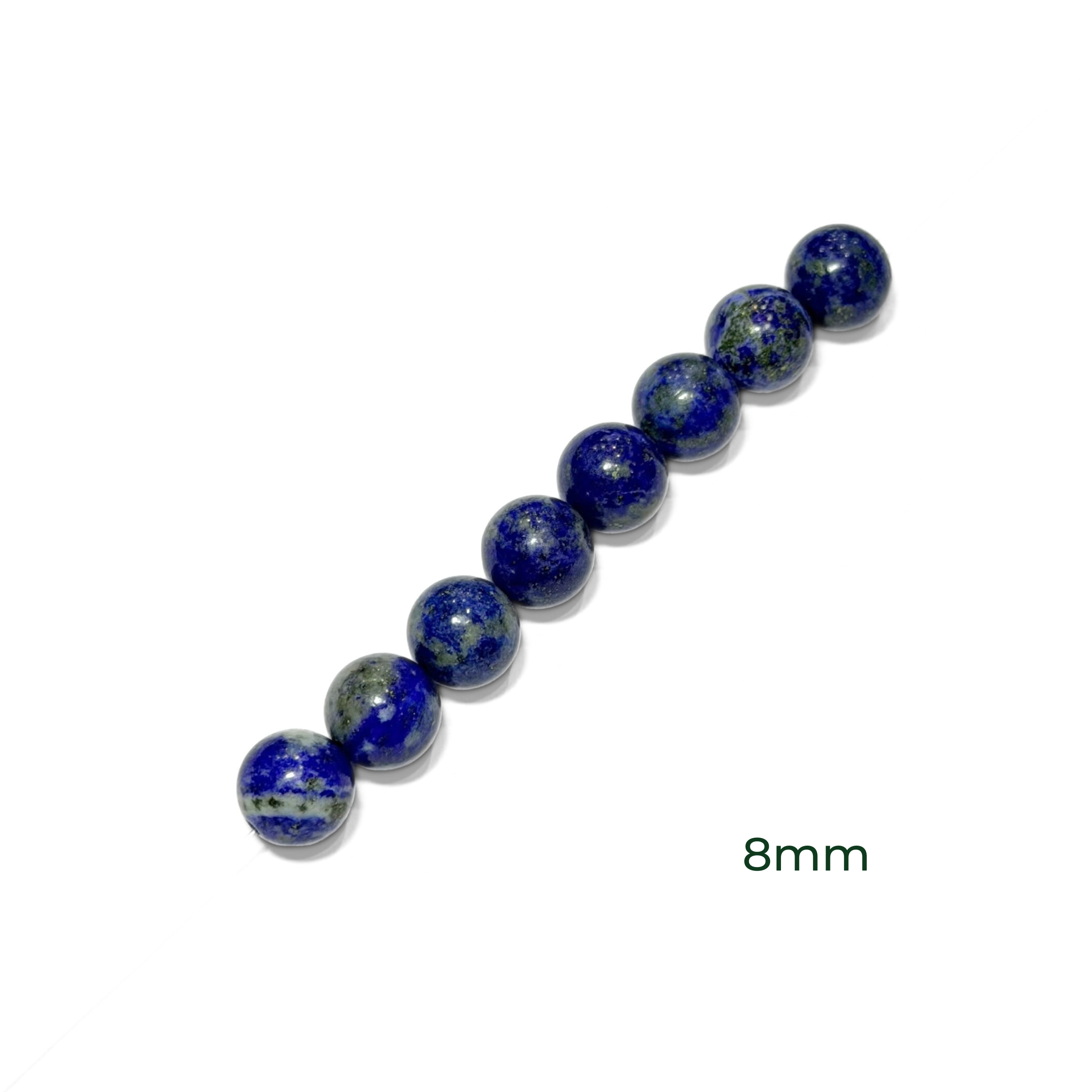 Round Lapis Lazuli 8mm, 10mm