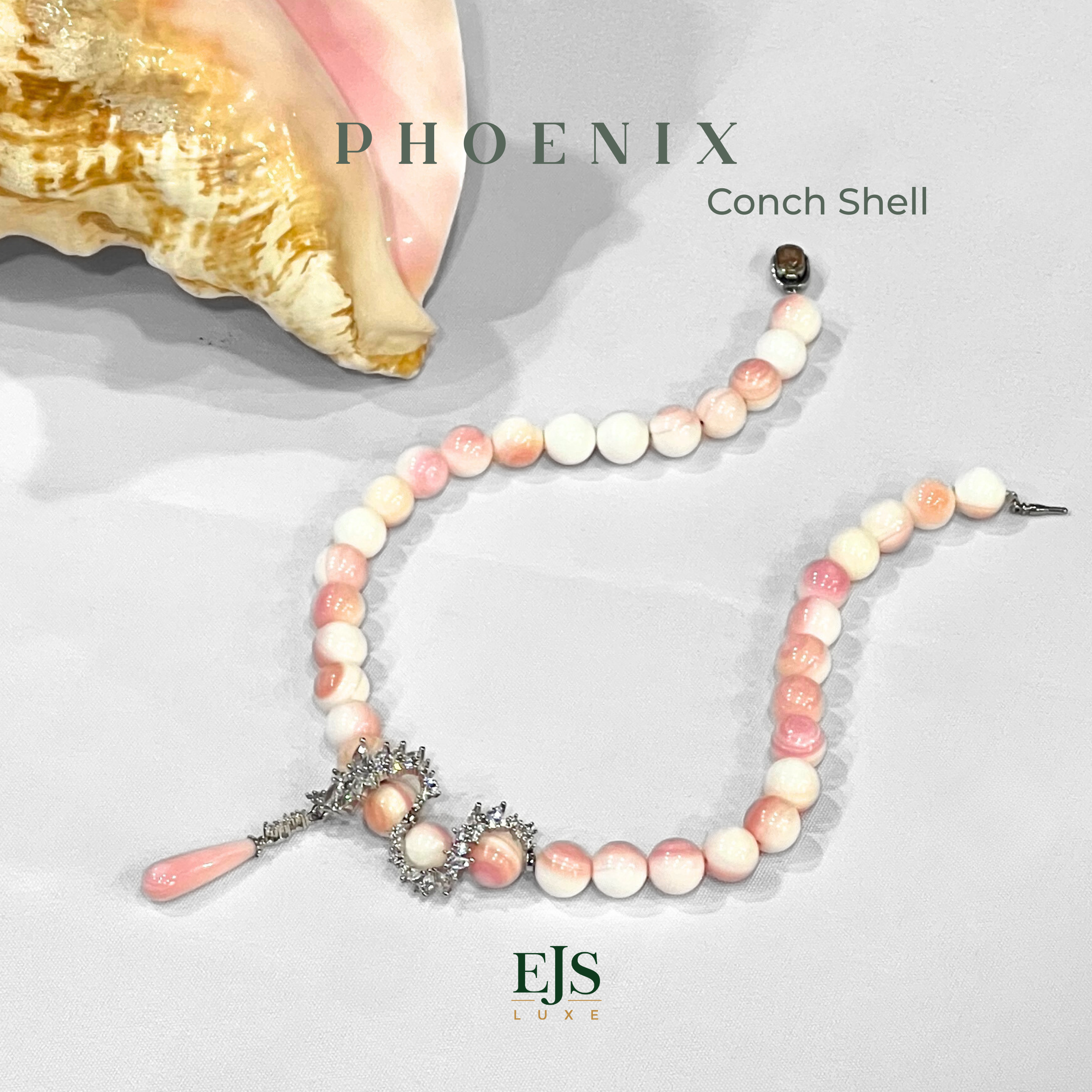 Phoenix Conch Shell Pearl Luxe Workshop