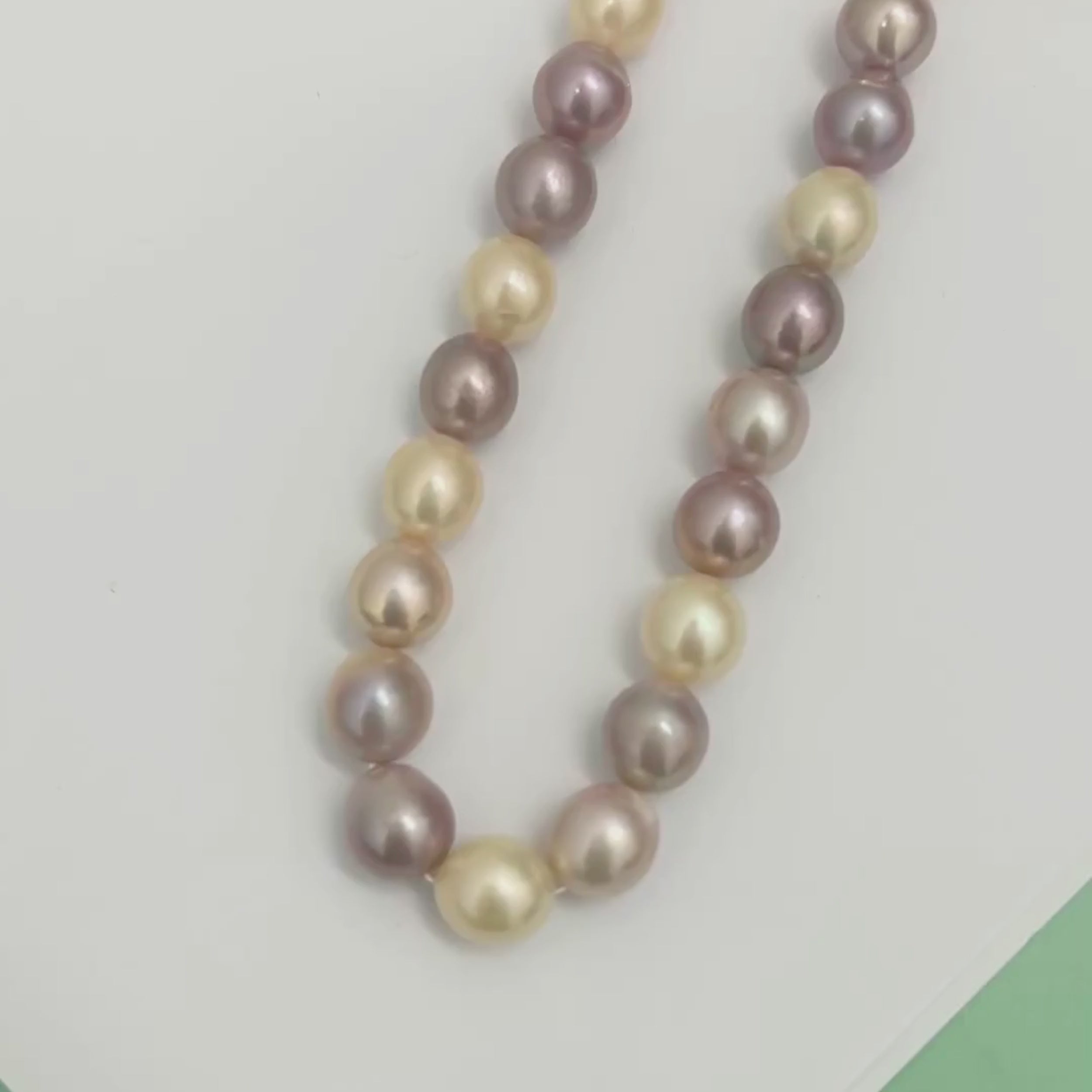 Pastel 12mm - 13mm Grade A Freshwater Pearls