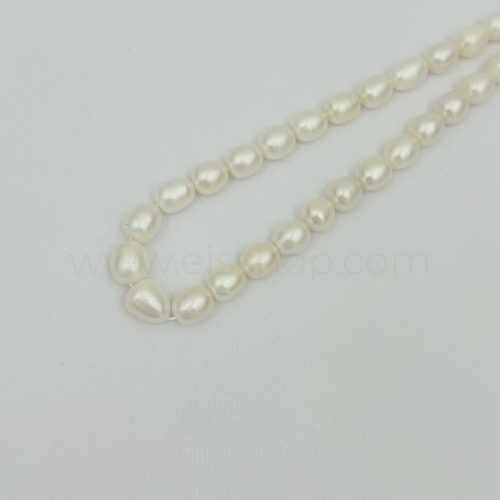 Teardrop White 11mm - 13.5mm Grade AA Freshwater Pearl