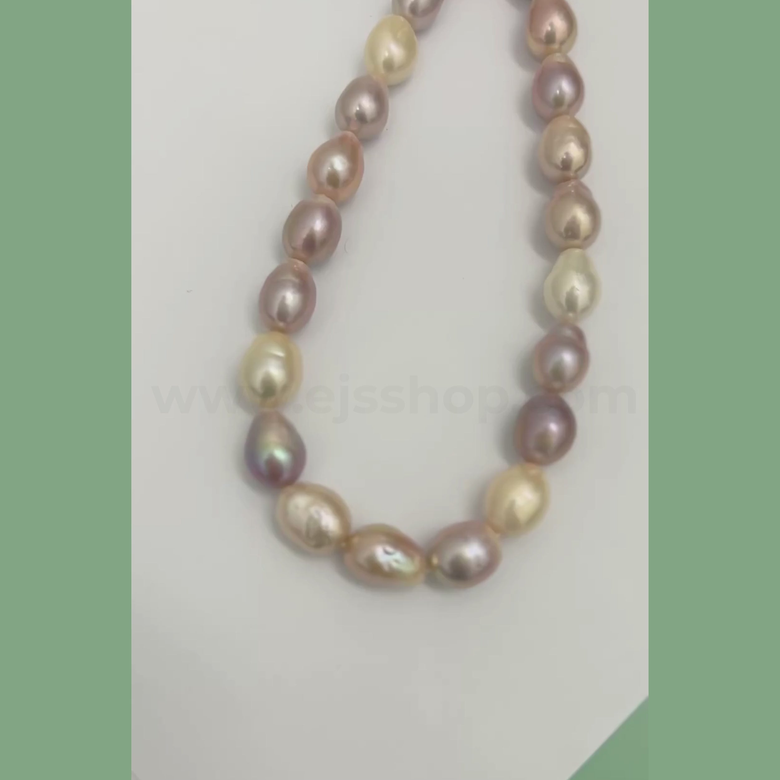 Pastel Teardrop 12mm - 14mm Grade A Freshwater Pearls