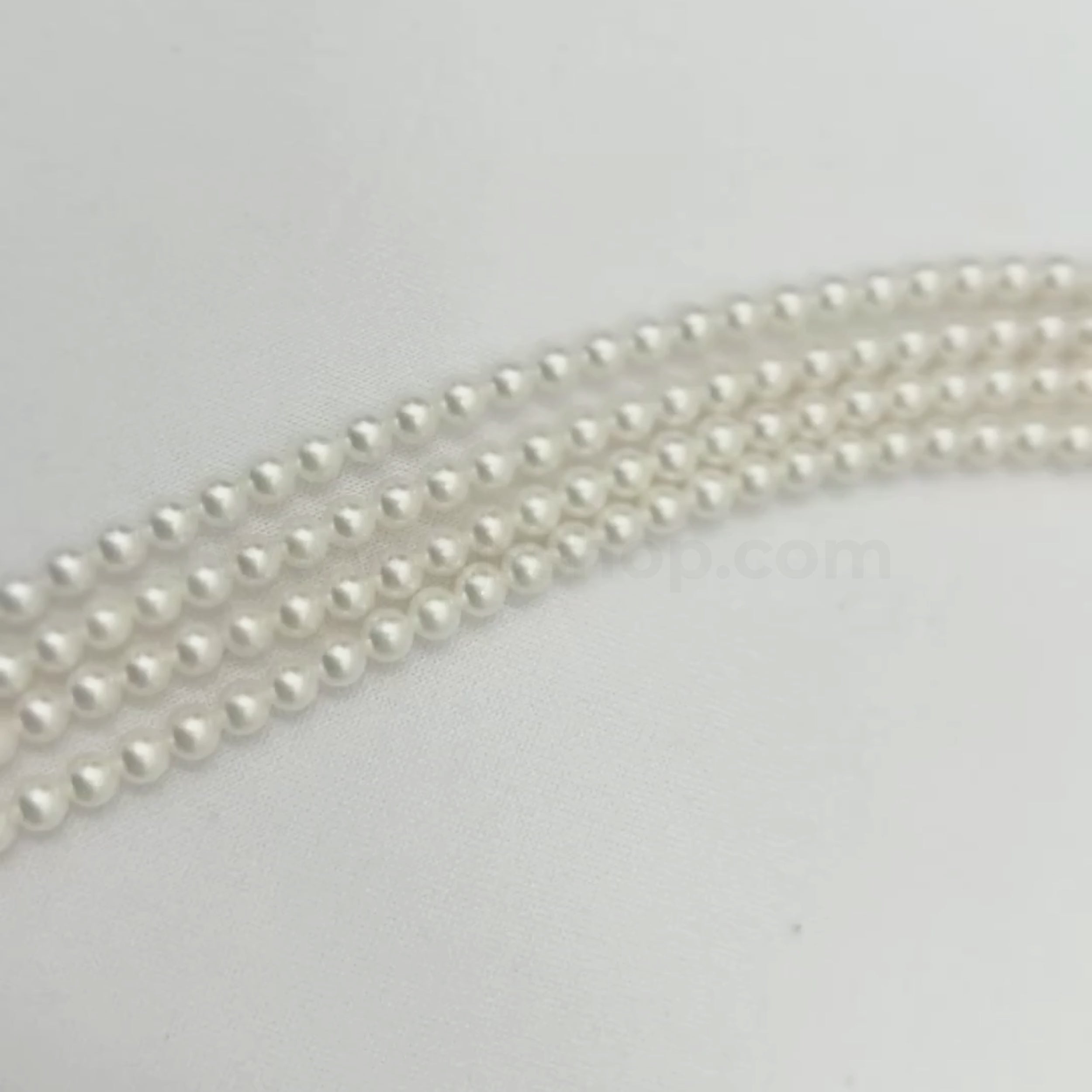 AK White 4.5mm Freshwater Pearls