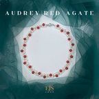 Audrey Red Agate Luxe Workshop