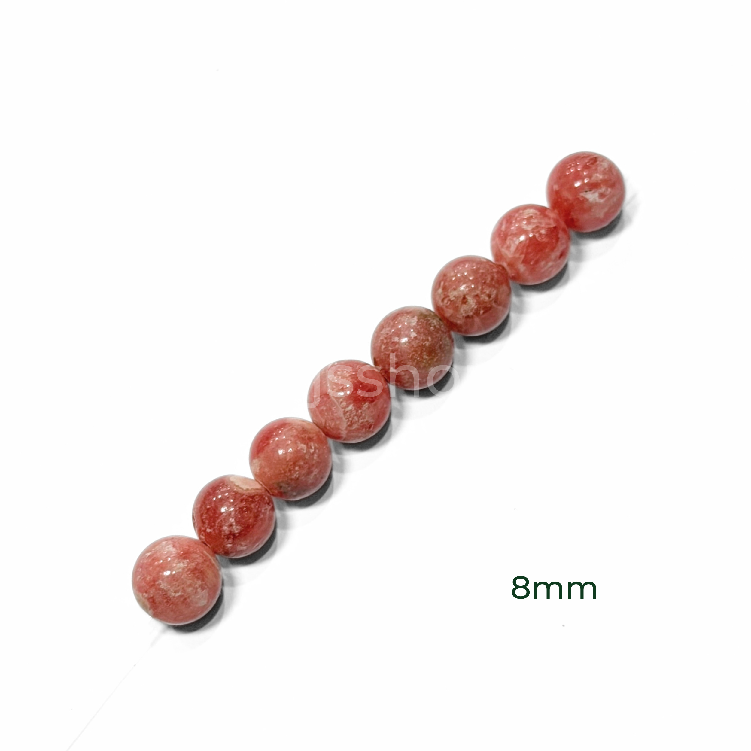 Round Rhodochrosite 8mm