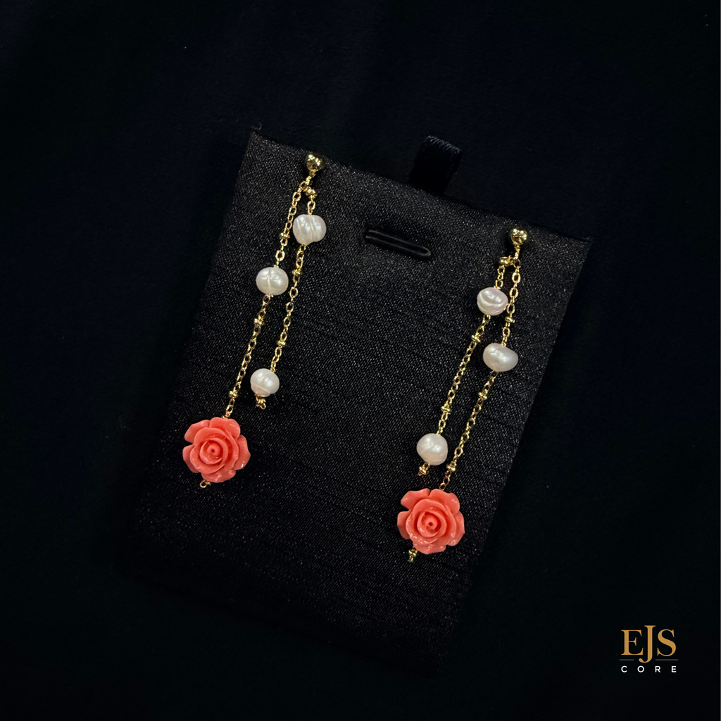 diy pearl earrings class 