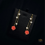 diy pearl earrings class 