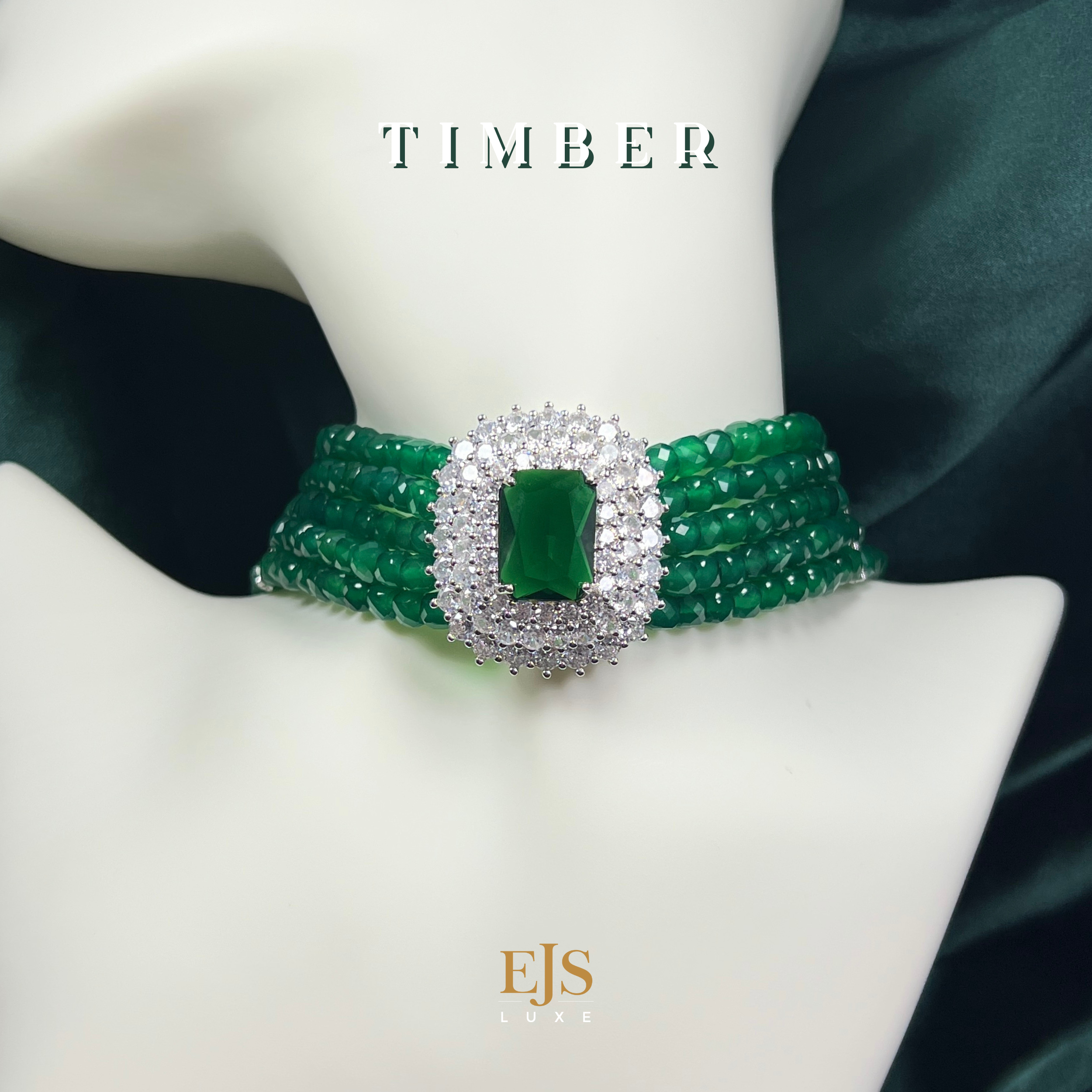 Timber Green Agate Luxe Workshop