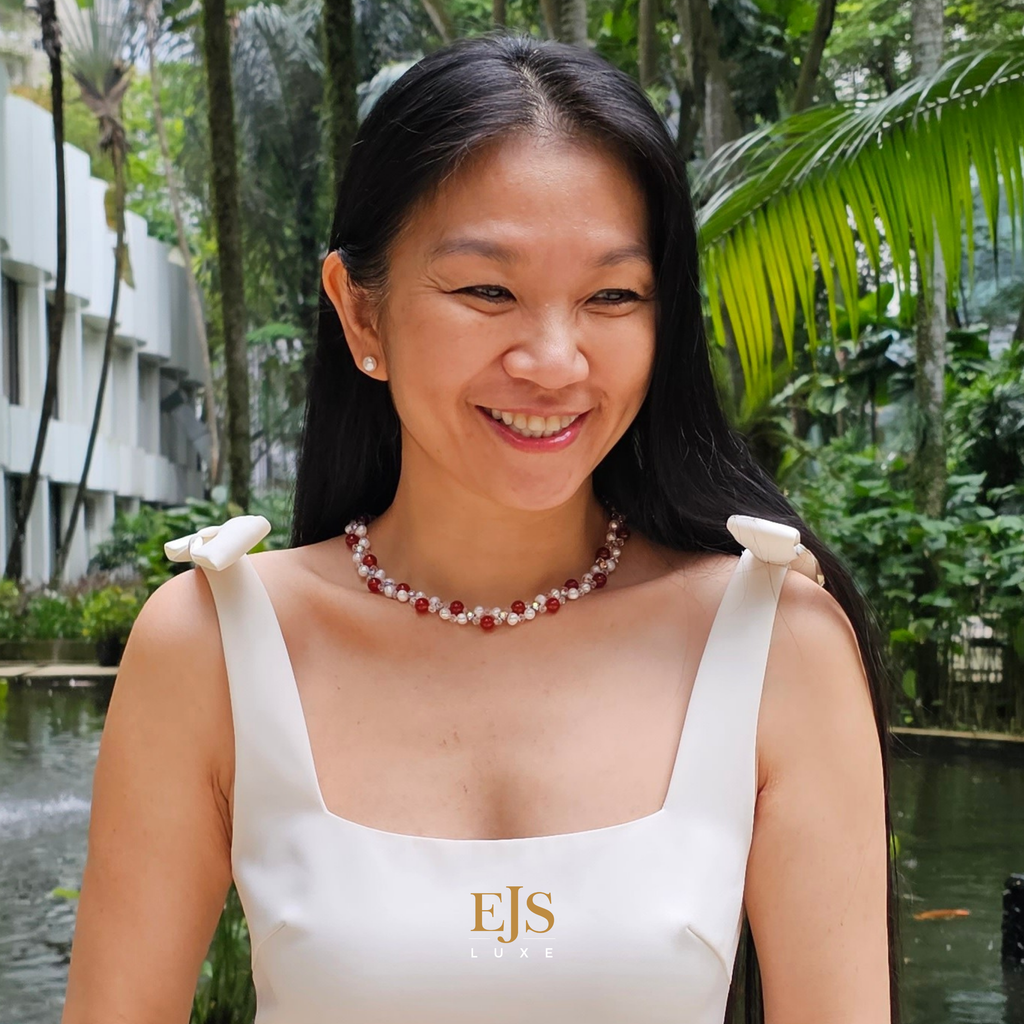 Audrey Red Agate Luxe Workshop